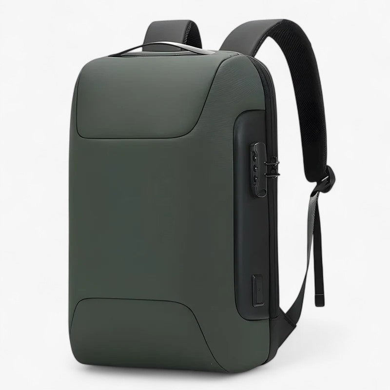 Marco | Vandtæt arbejdsrygsæk til bærbar computer - Grøn - bags - {{ product_tags }