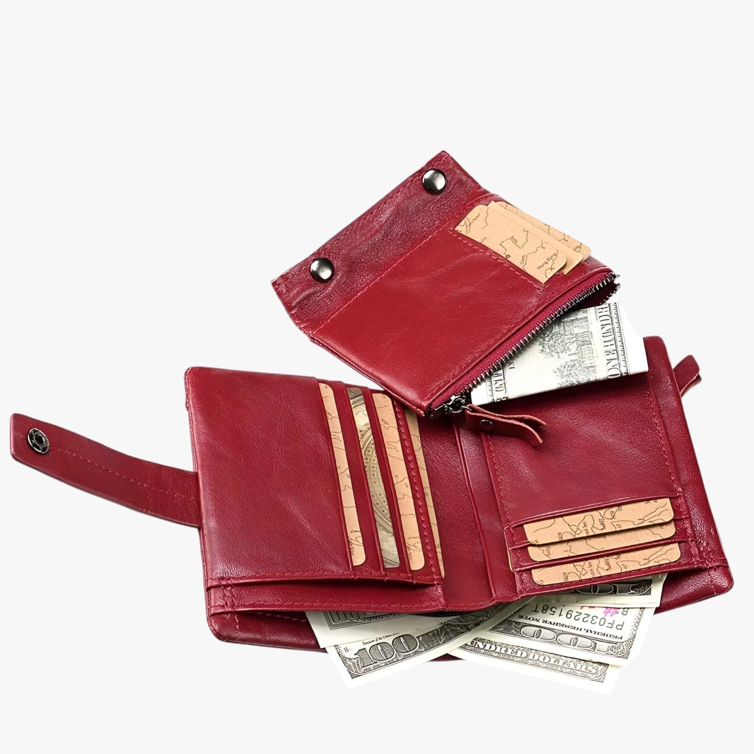 Yesenia | Luksus læder damepung - Stilfuld, kompakt og praktisk - - bags - {{ product_tags }