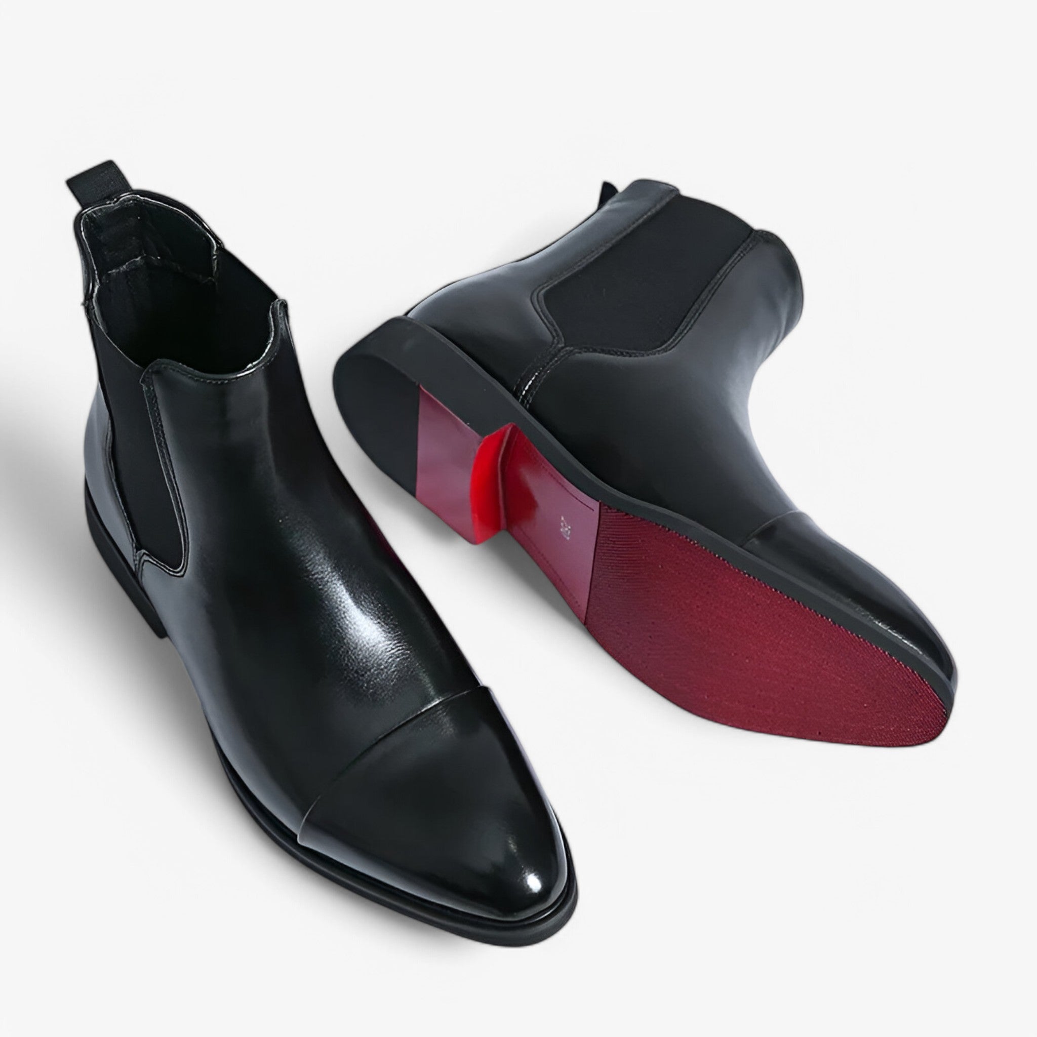 Annibale | Chelsea Boots i Ægte Læder - - Annibale | Chelsea Boots i Ægte Læder- €25 - {{ product_tags }