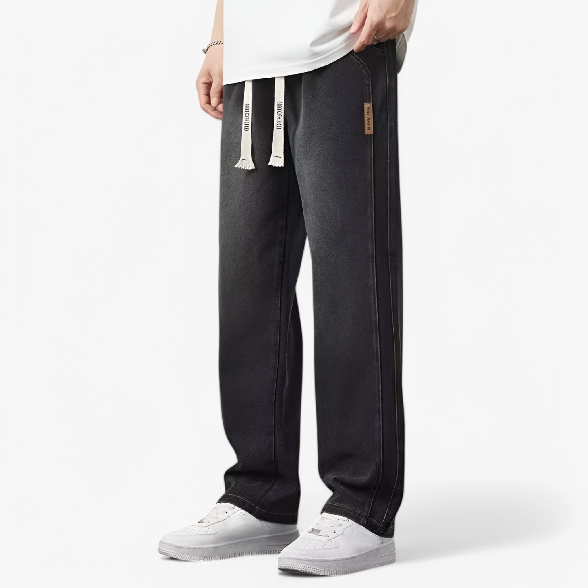 Jace | Denimbukser med brede ben - Trendy og komfortable - - women's fashion - {{ product_tags }