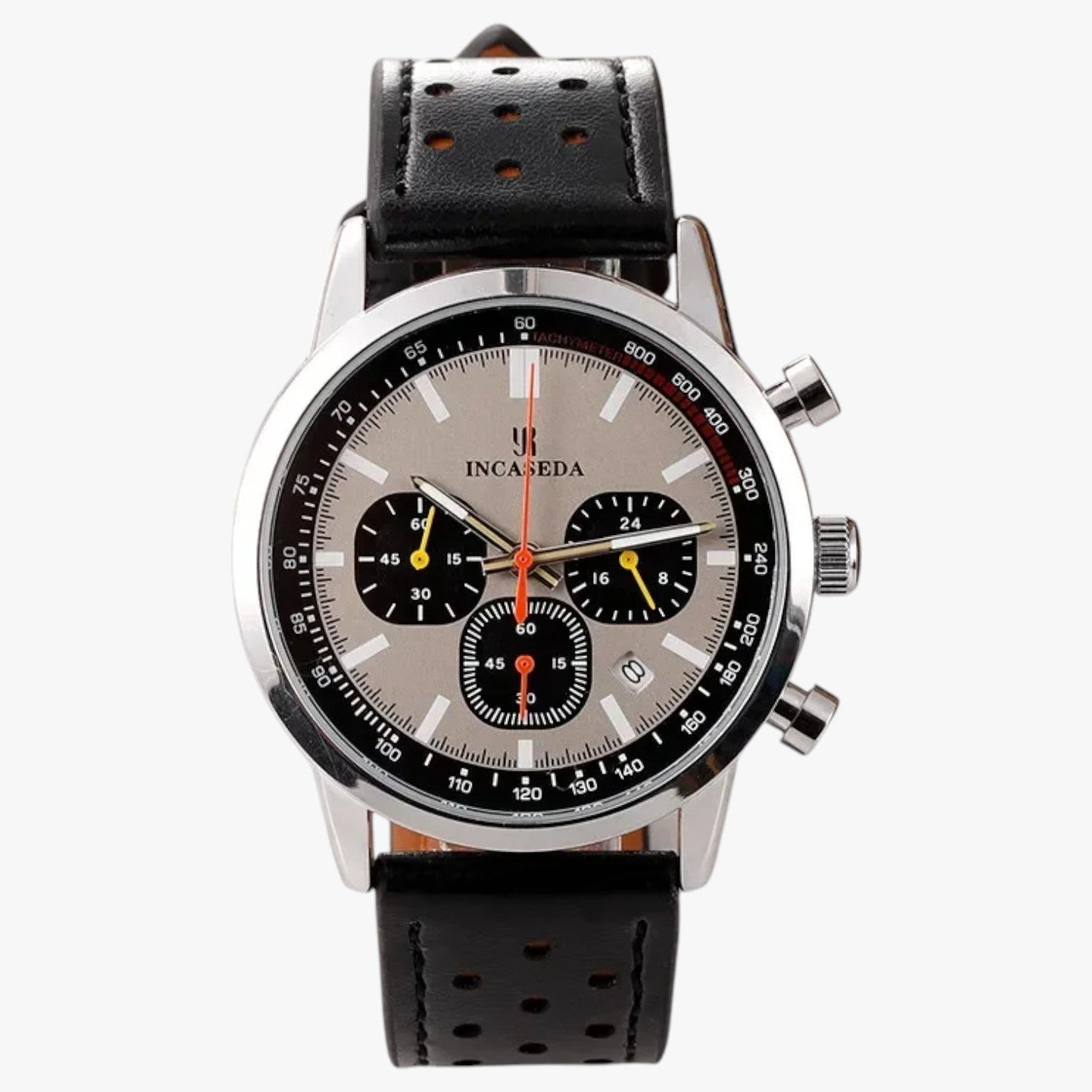 Drew | Herreur til mænd INCASEDA Quartz luksus chronograf, ultra-lystrogent og elegant - - watches - {{ product_tags }