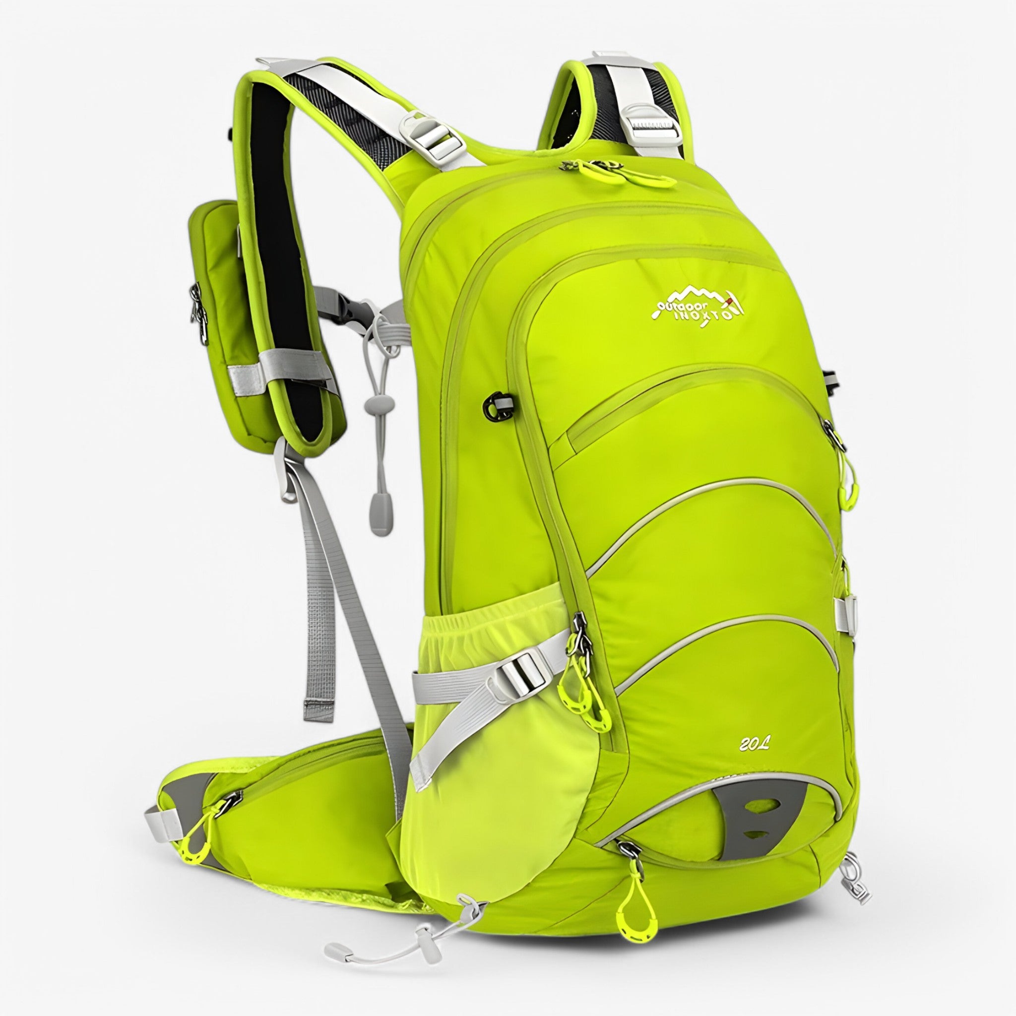 Vandtæt 20L trekkingrygsæk til udendørs aktiviteter - Lysegrøn - Vandtæt 20L trekkingrygsæk til udendørs aktiviteter - €25 - {{ product_tags }