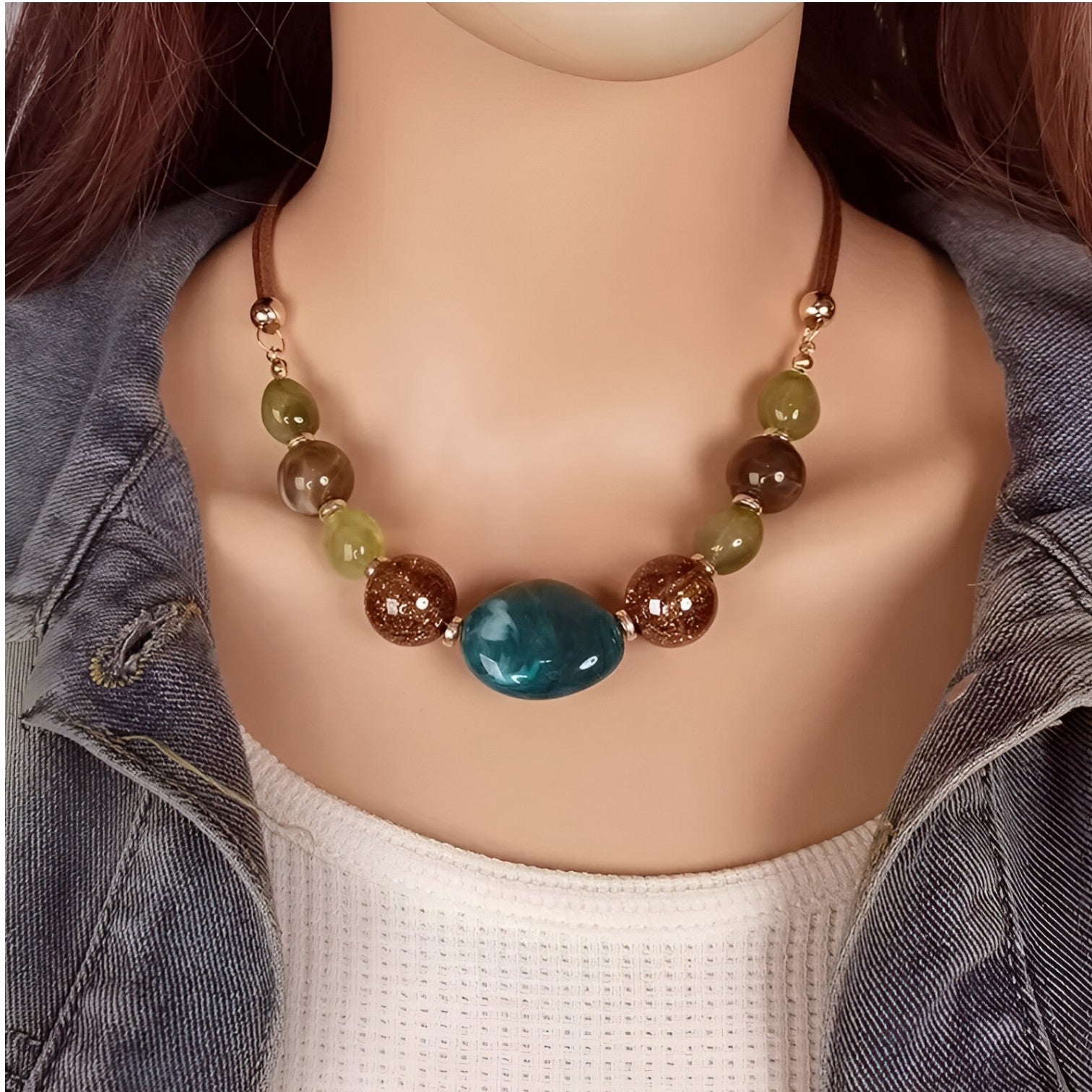 Kirsten | Stilfuld vintage statement halskæde – tidløs elegance - - women's fashion - {{ product_tags }