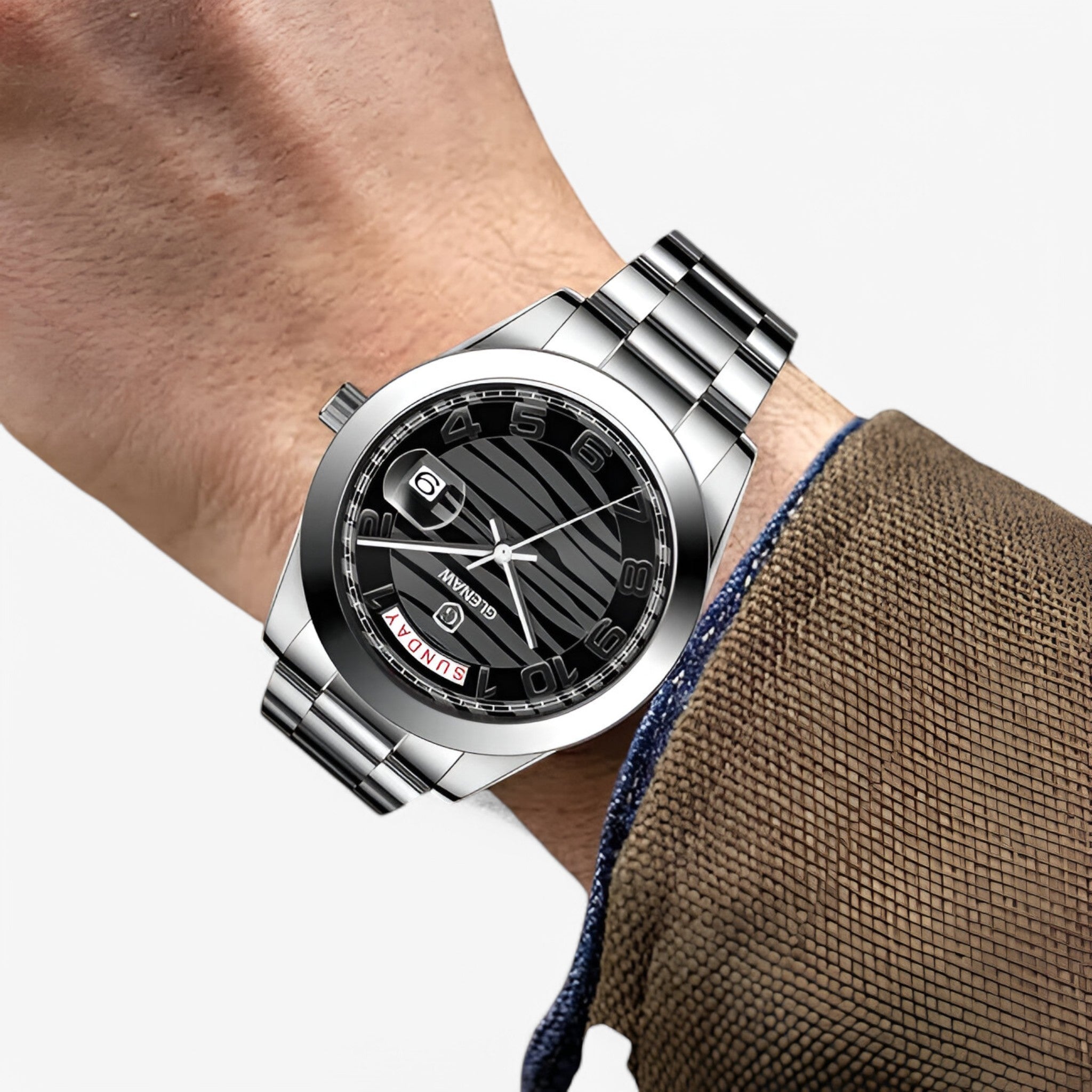 Eden | Multifunktionelt ur i rustfrit stål - - watches - {{ product_tags }