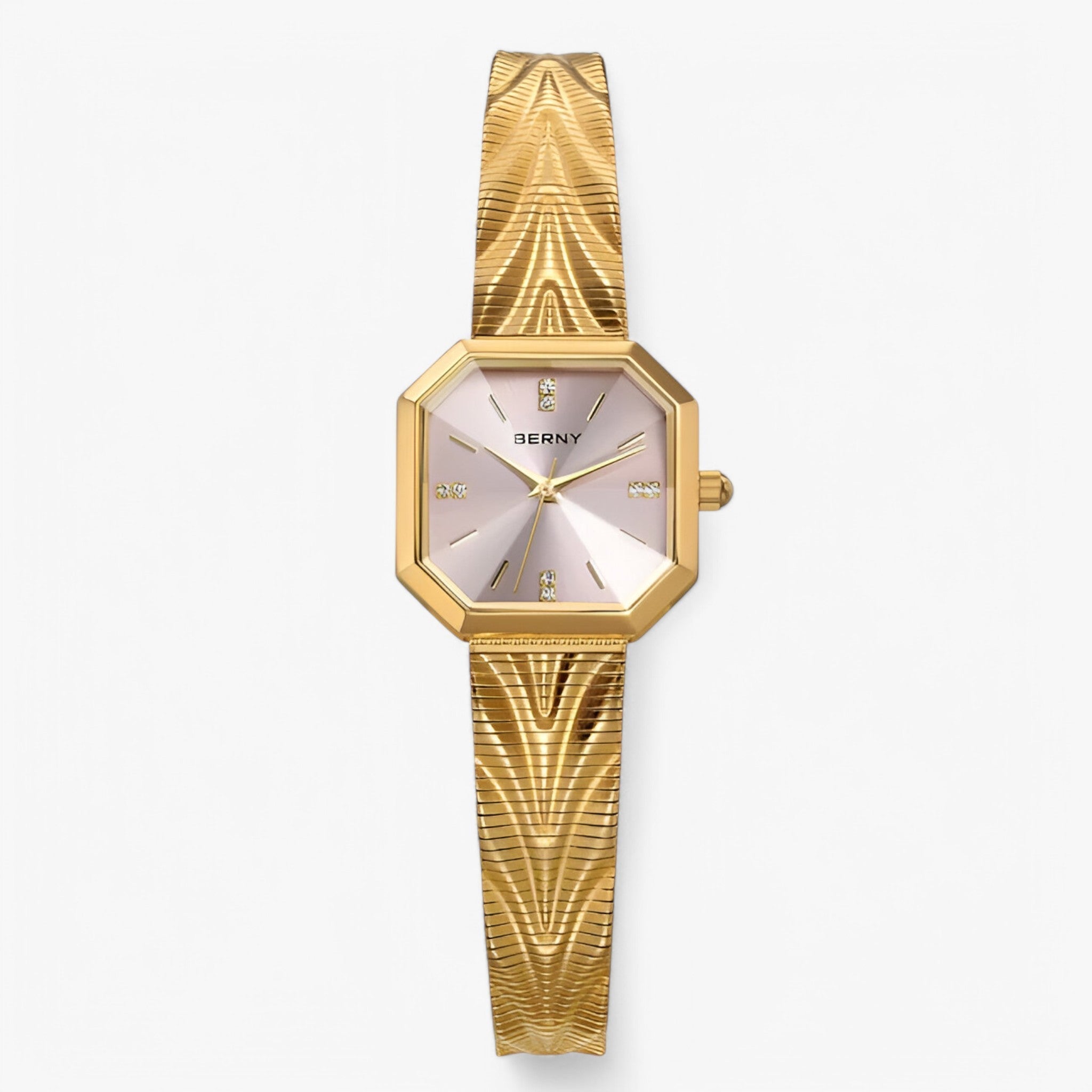 Elisa | Luksus ottekantet guldur - Rose guld - watches - {{ product_tags }