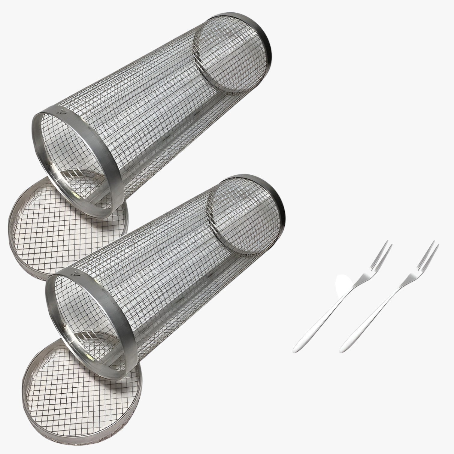 Harmoni | Drejbar BBQ-grillmand – Ensartet madlavning, ingen besvær med at dreje - - house & garden - {{ product_tags }