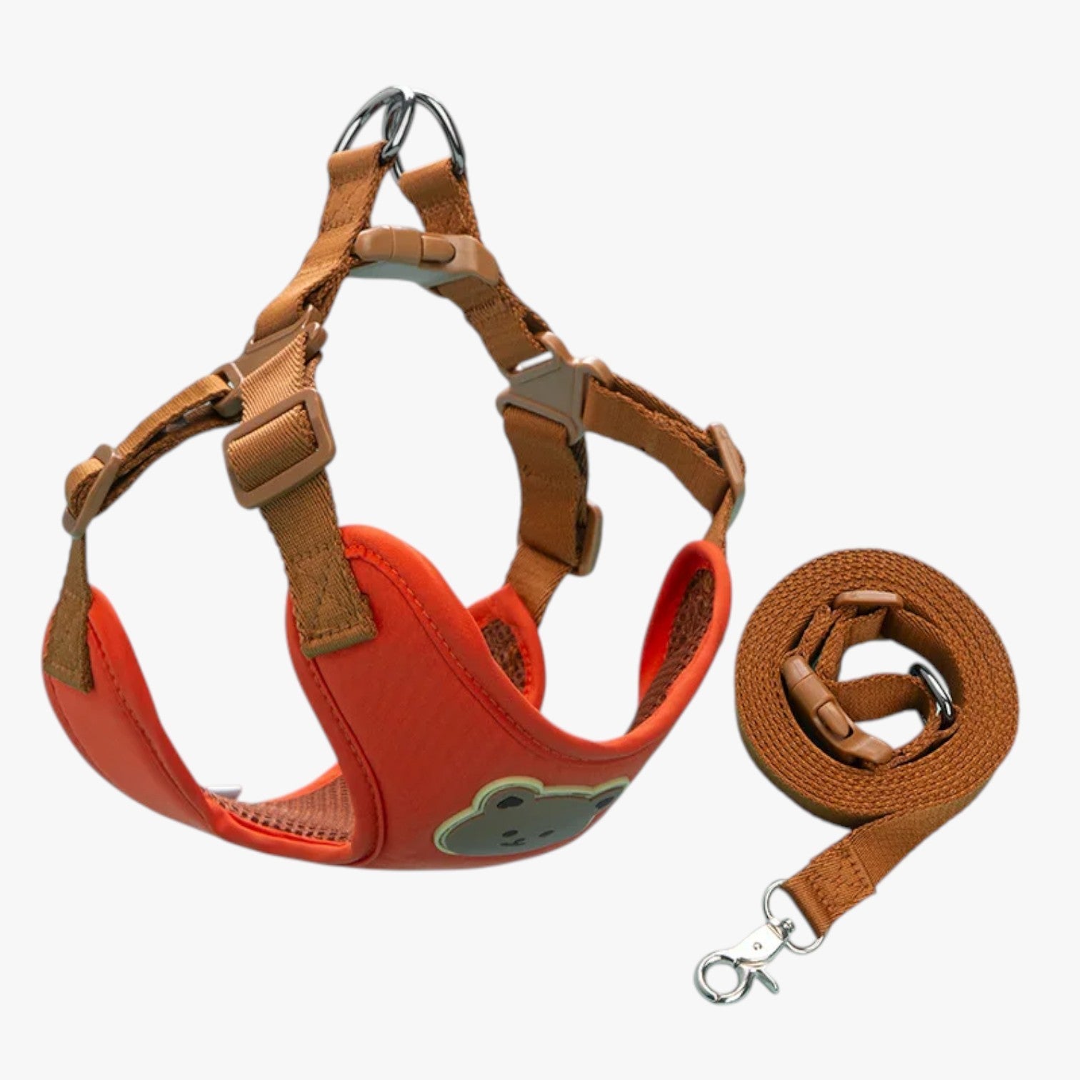 Marineblå | Åndbar sele med snor til små dyr - Rød KINA - Alina | Kvindetøj i talje - Elegance og alsidighed til jeans, kjoler og bukser - €25 - {{ product_tags }