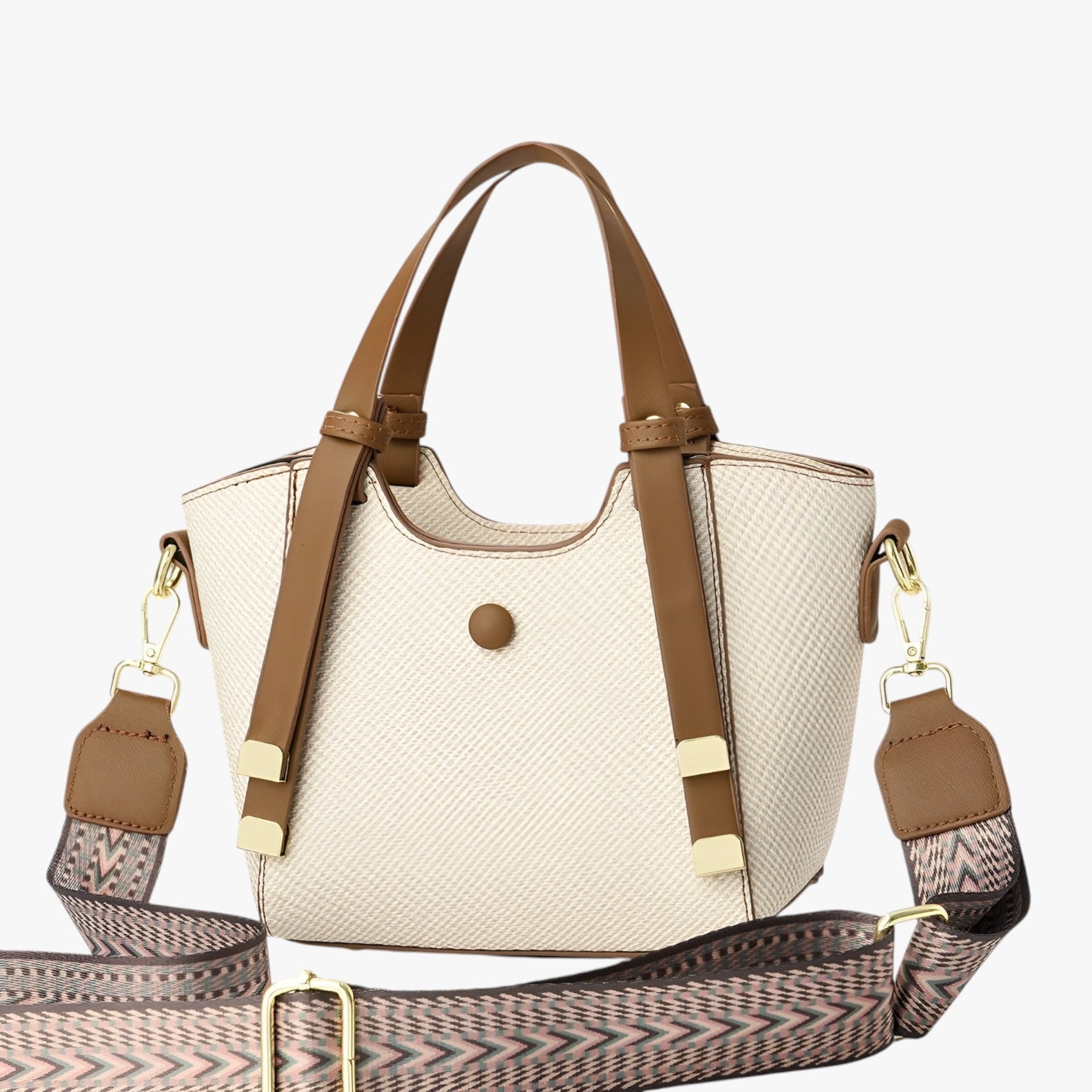 Violet | Dametaske 2025 Elegance og Kapacitet i Designer Stil - beige - bags - {{ product_tags }