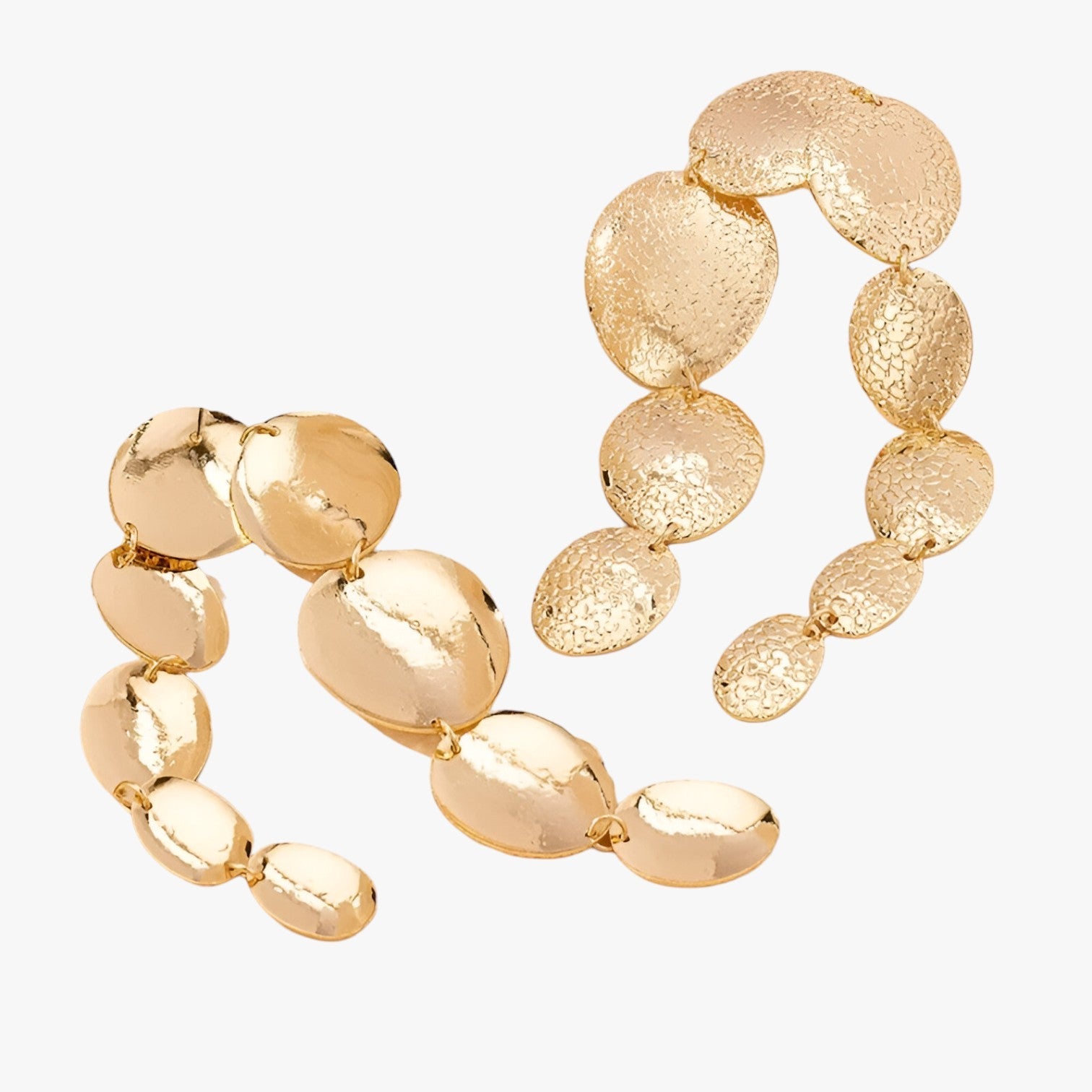 Eloise | Elegante lange geometriske øreringe til kvinder - - women's fashion - {{ product_tags }