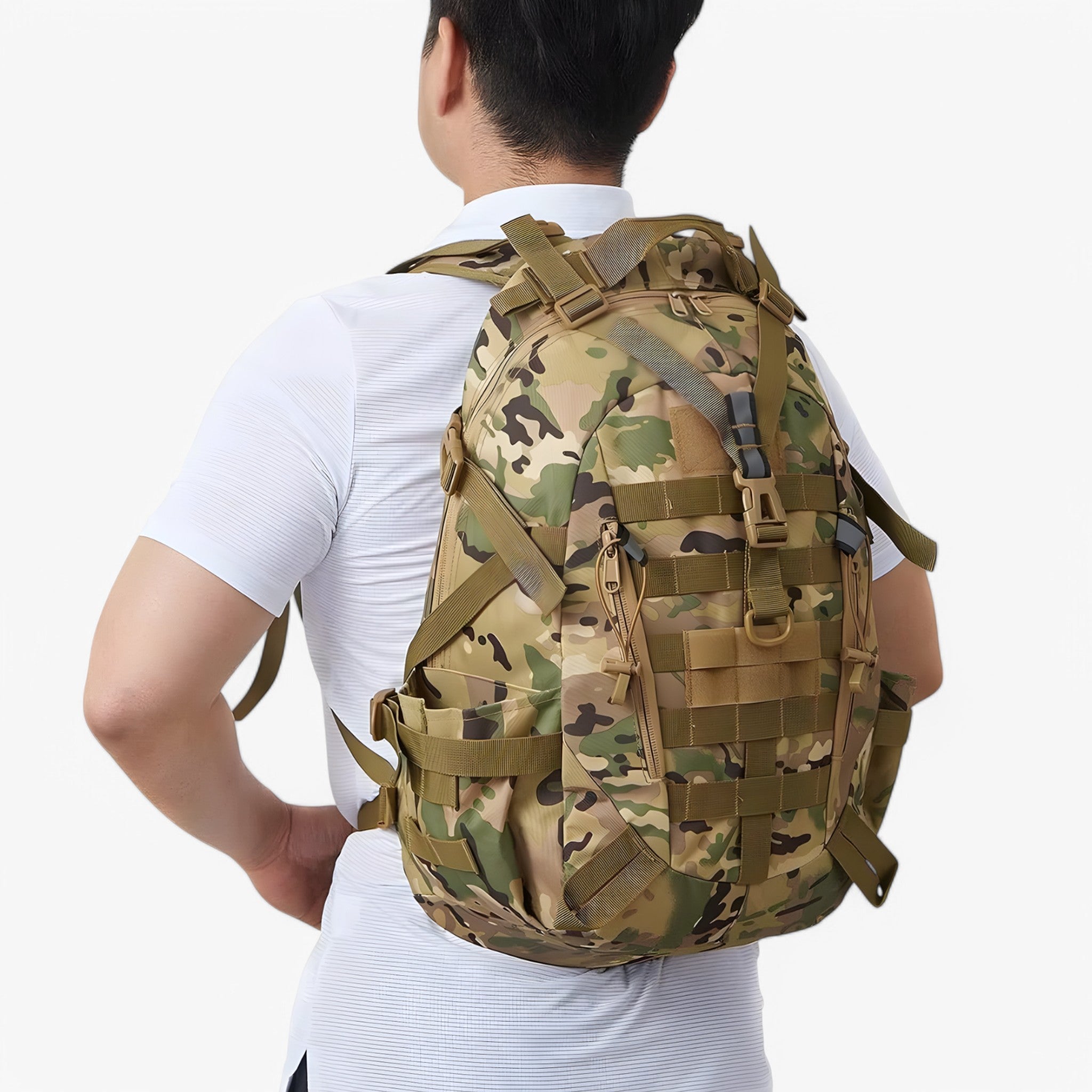 Ryder | 40L Militær Taktisk Rygsæk - - Ryder | 40L Militær Taktisk Rygsæk- €25 - {{ product_tags }