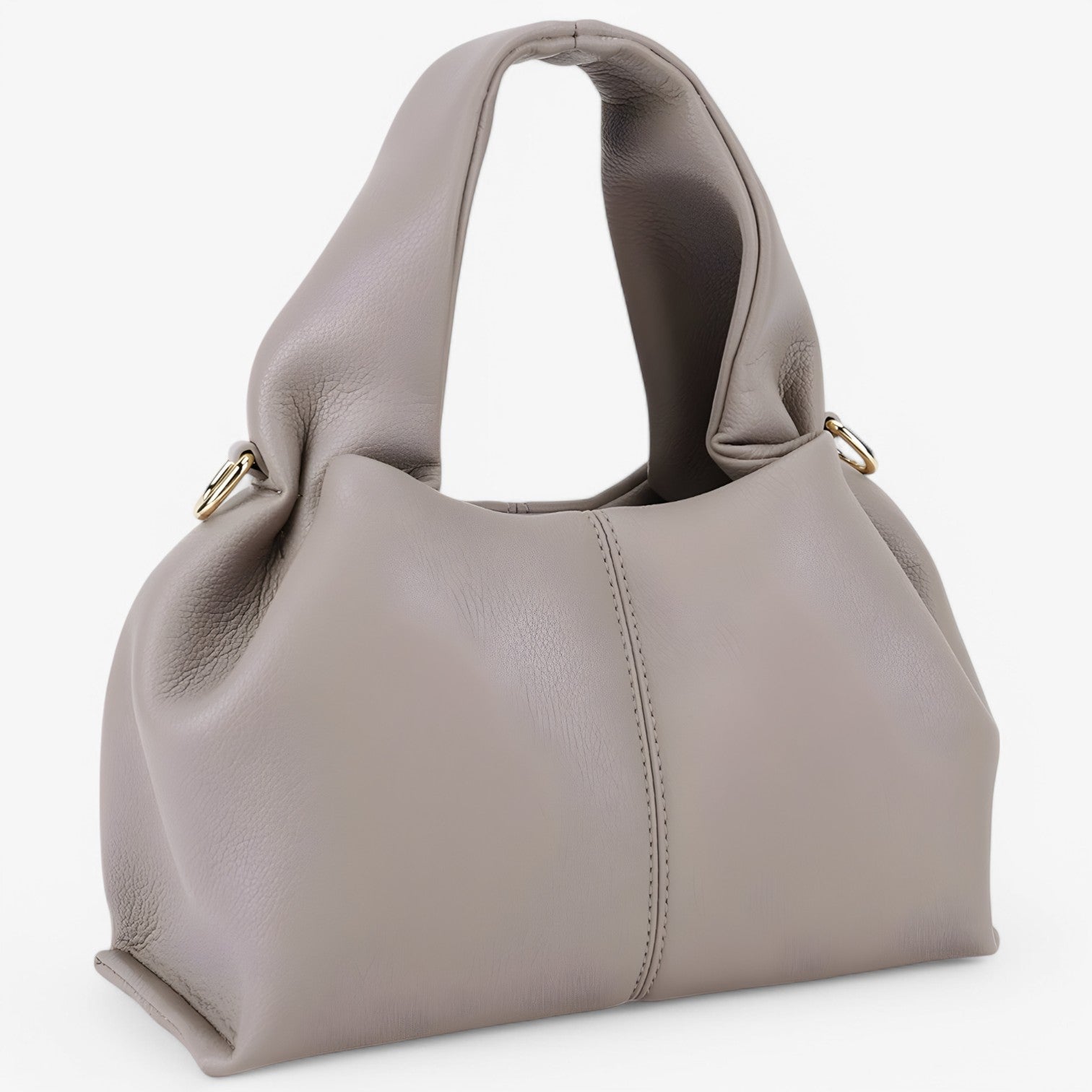 Jimena | Elegant retro skuldertas – Let, rummelig og stilfuld - Grå - bags - {{ product_tags }