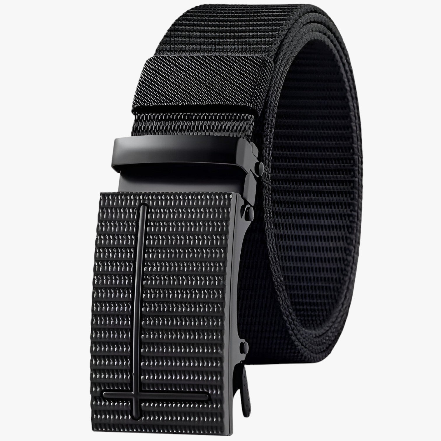 Alvin | Mandlig nylon taktisk bælte: komfort, stil og holdbarhed - Sort-C - men's fashion - {{ product_tags }