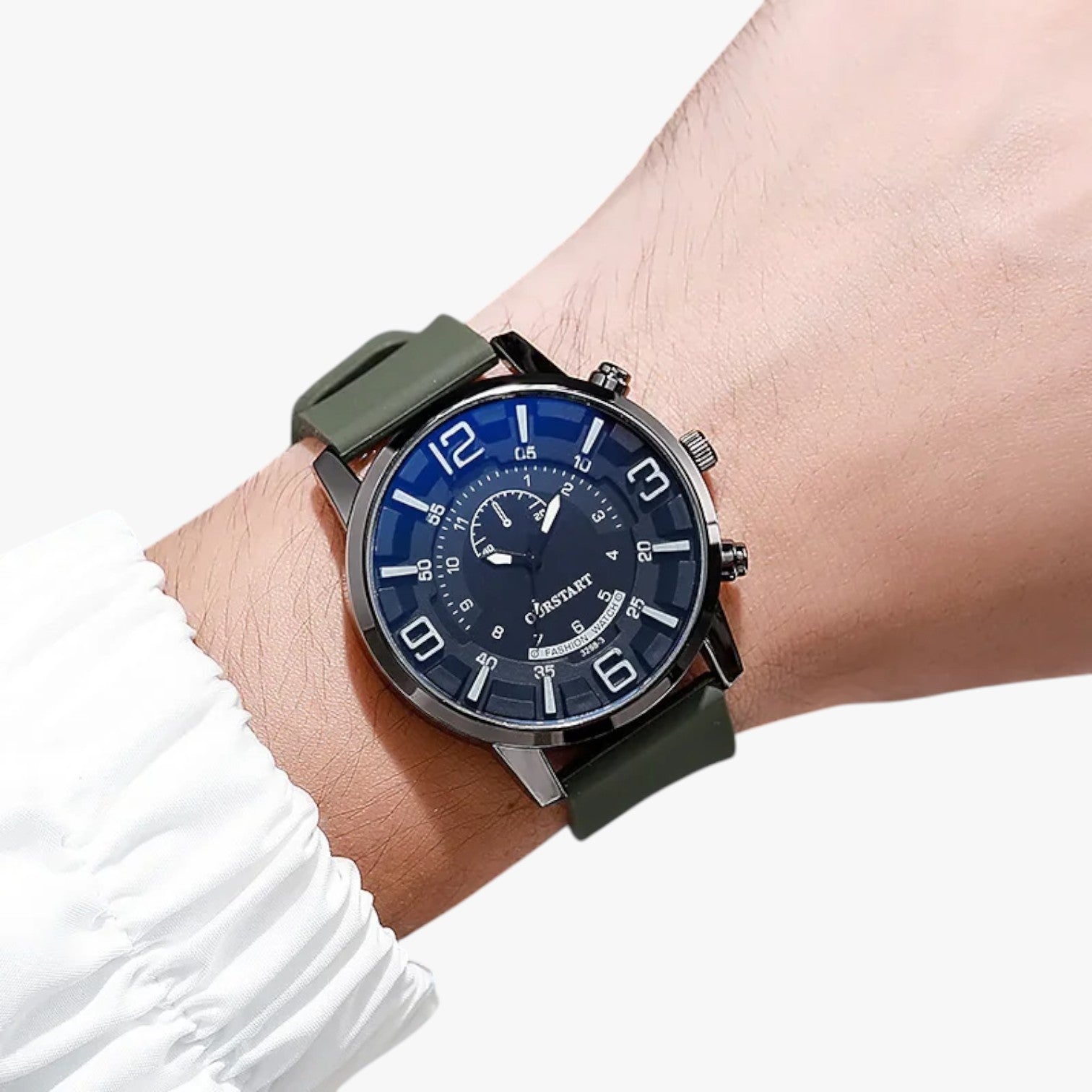 Riley | Herreur i Silikone med Præcis Kvartsbevægelser, Hverdagsstilet - - watches - {{ product_tags }