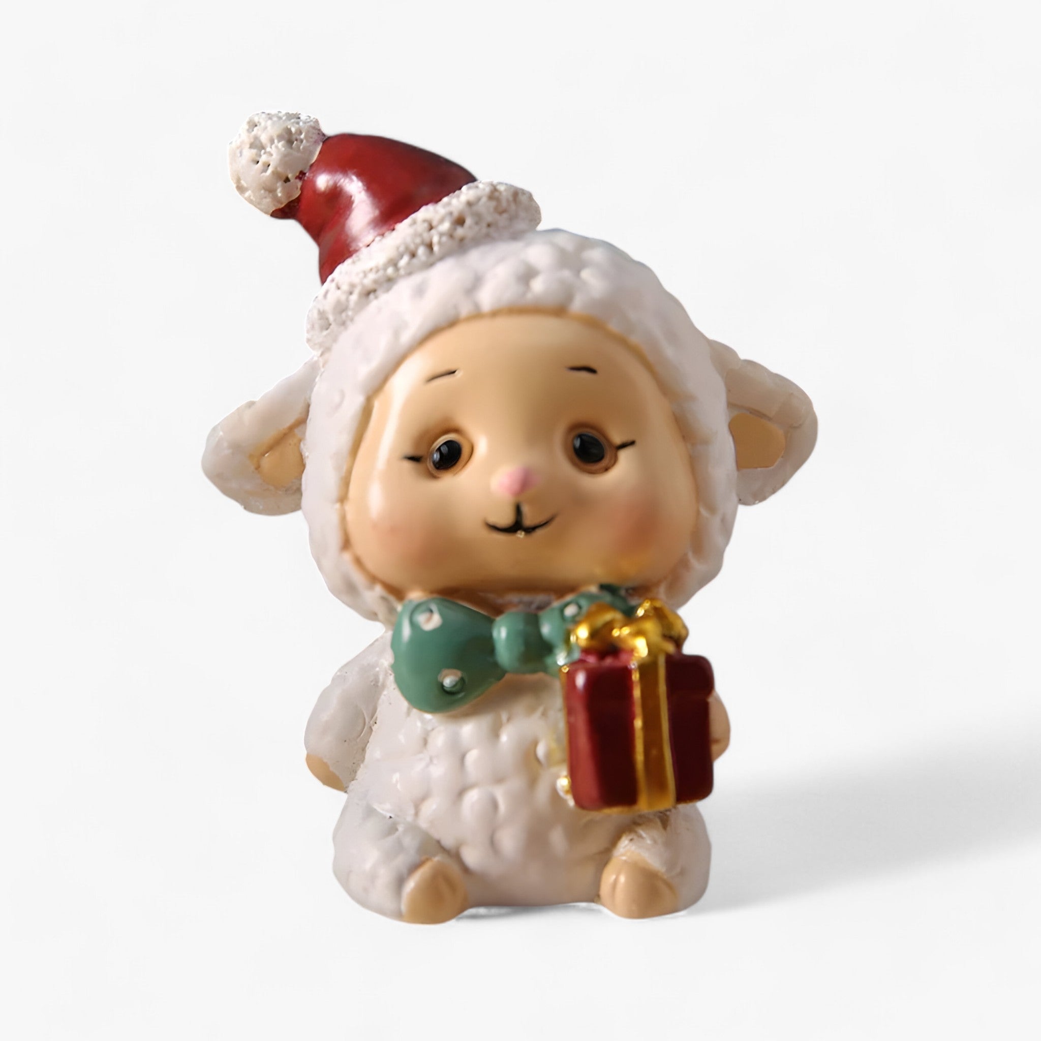 Kerstgeist | Mikro Landskab Juldekorationer - Tilføj et sødt præg til dit skrivebord og bil - Får - christmas - {{ product_tags }