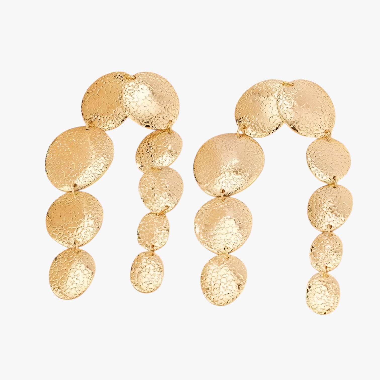 Eloise | Elegante lange geometriske øreringe til kvinder - - women's fashion - {{ product_tags }