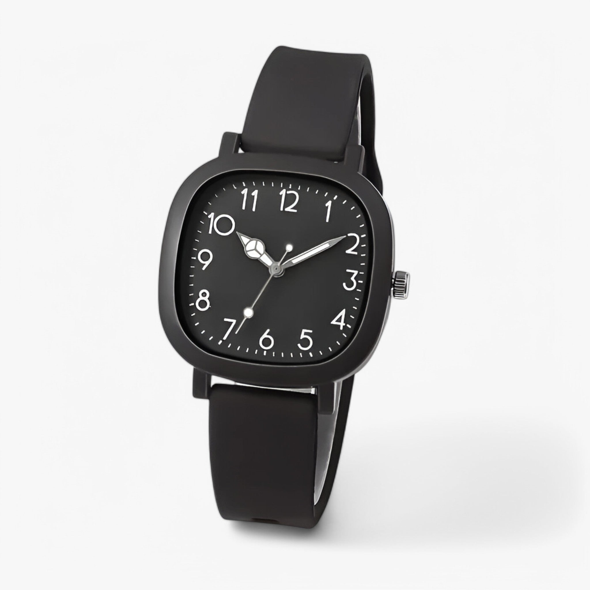 Tamar | Kvarts silikoneur, perfekt som gave - sort - watches - {{ product_tags }