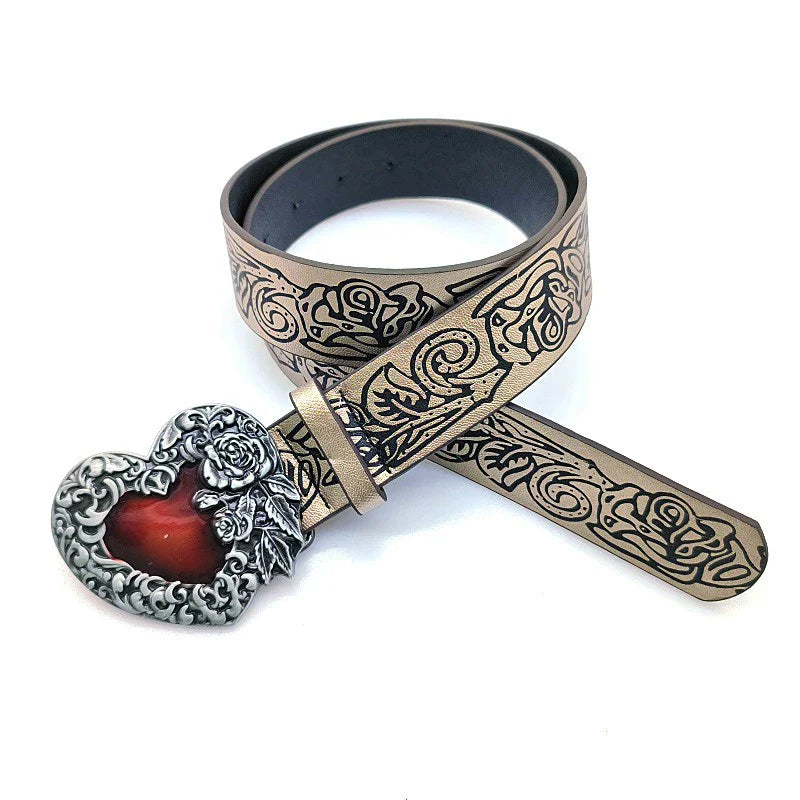 Samara | Gothisk Punk Riem – Cool, Trendy & Perfekt til Jeans - - men's fashion - {{ product_tags }