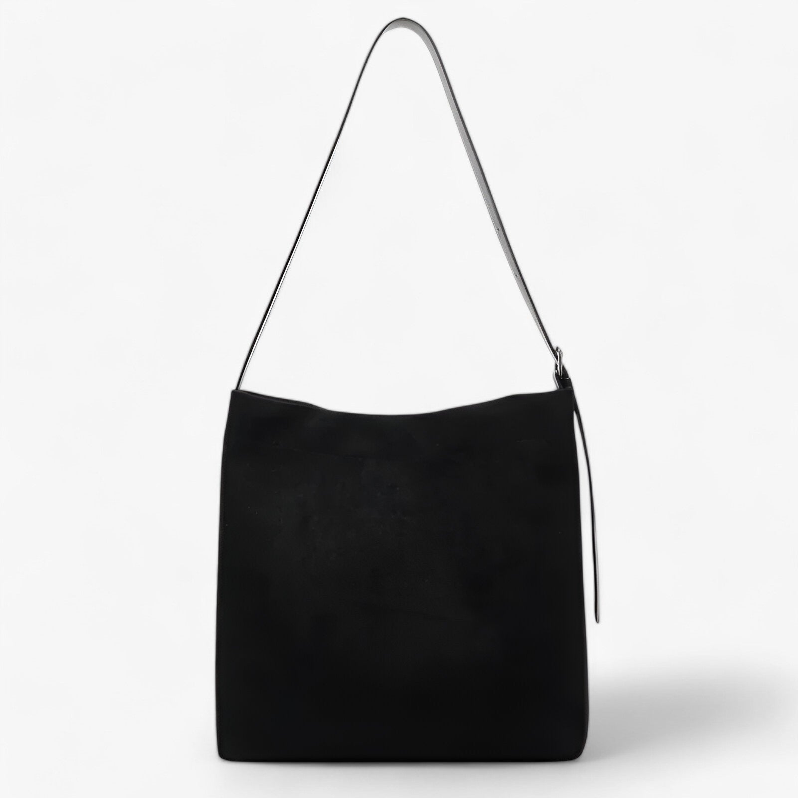 Malou | Klassiske håndtasker i ruskind - Tidless design og komfort - sort - bags - {{ product_tags }