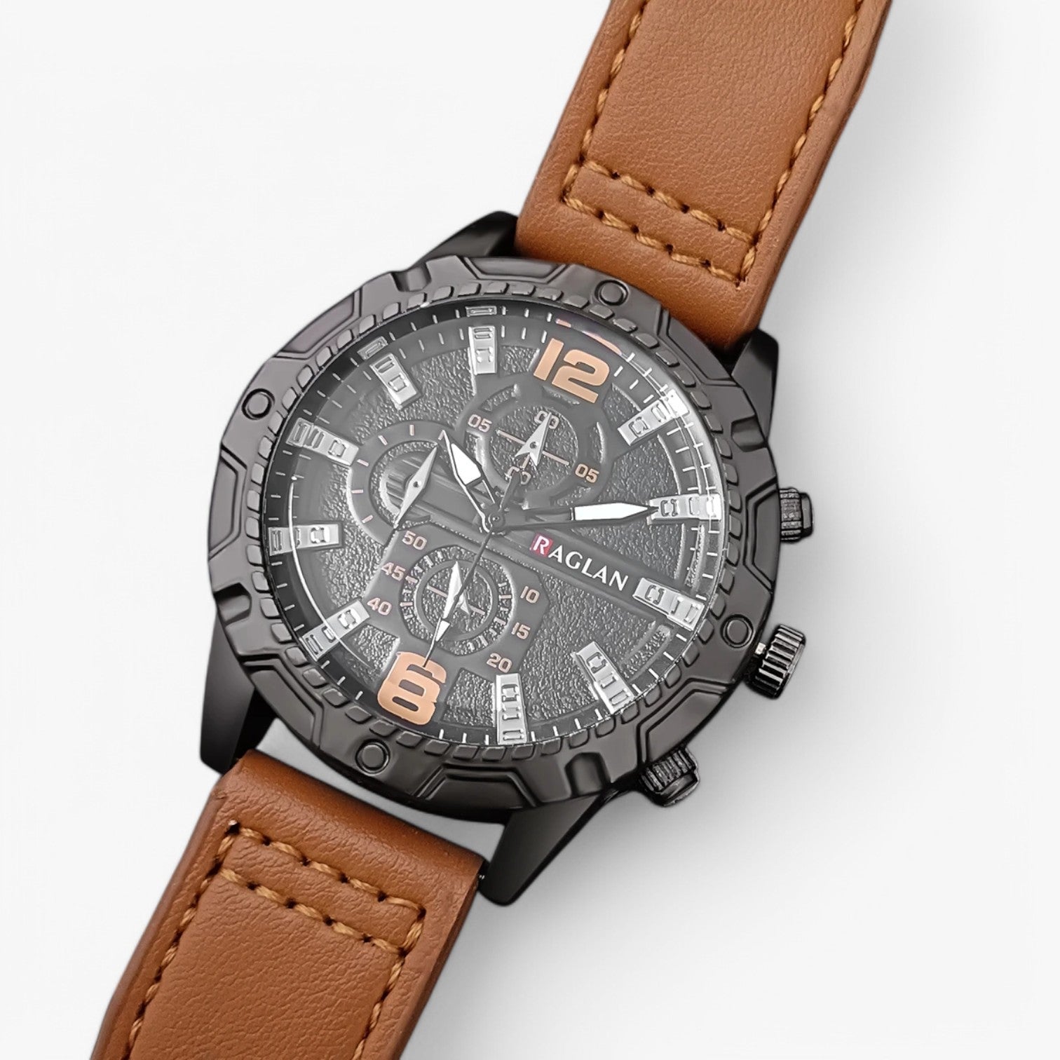 Viggo | Stilfuld & Komfortabel – Læderrem Ur til Mænd - - watches - {{ product_tags }
