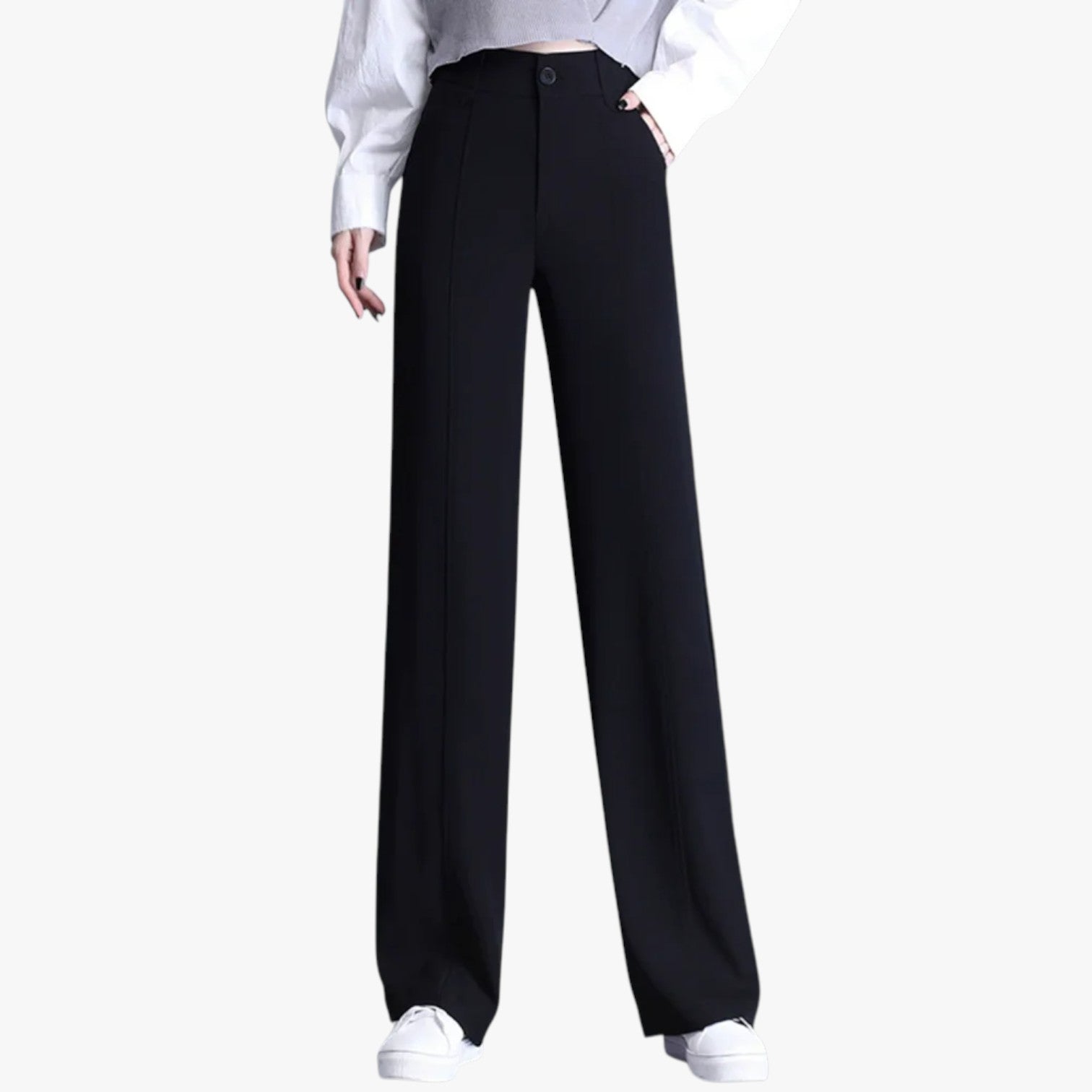 Regine | Store Hvide Bukser - Elegance og Komfort fra L til 6XL - - Regine | Store Hvide Bukser - Elegance og Komfort fra L til 6XL - €25 - {{ product_tags }
