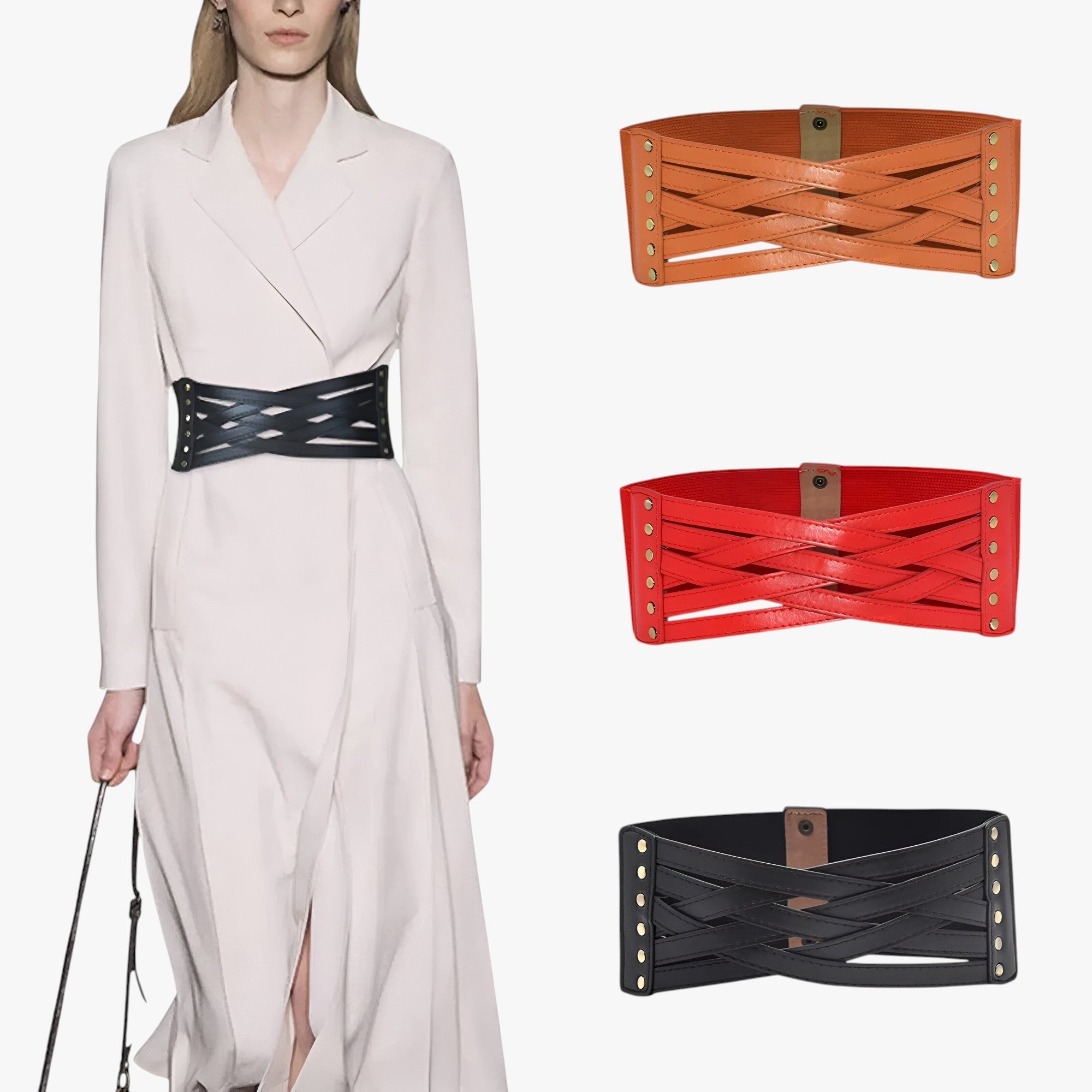 Carly | Vintage Elegance – Elastisk taljebånd til komfort og stil - - women's fashion - {{ product_tags }