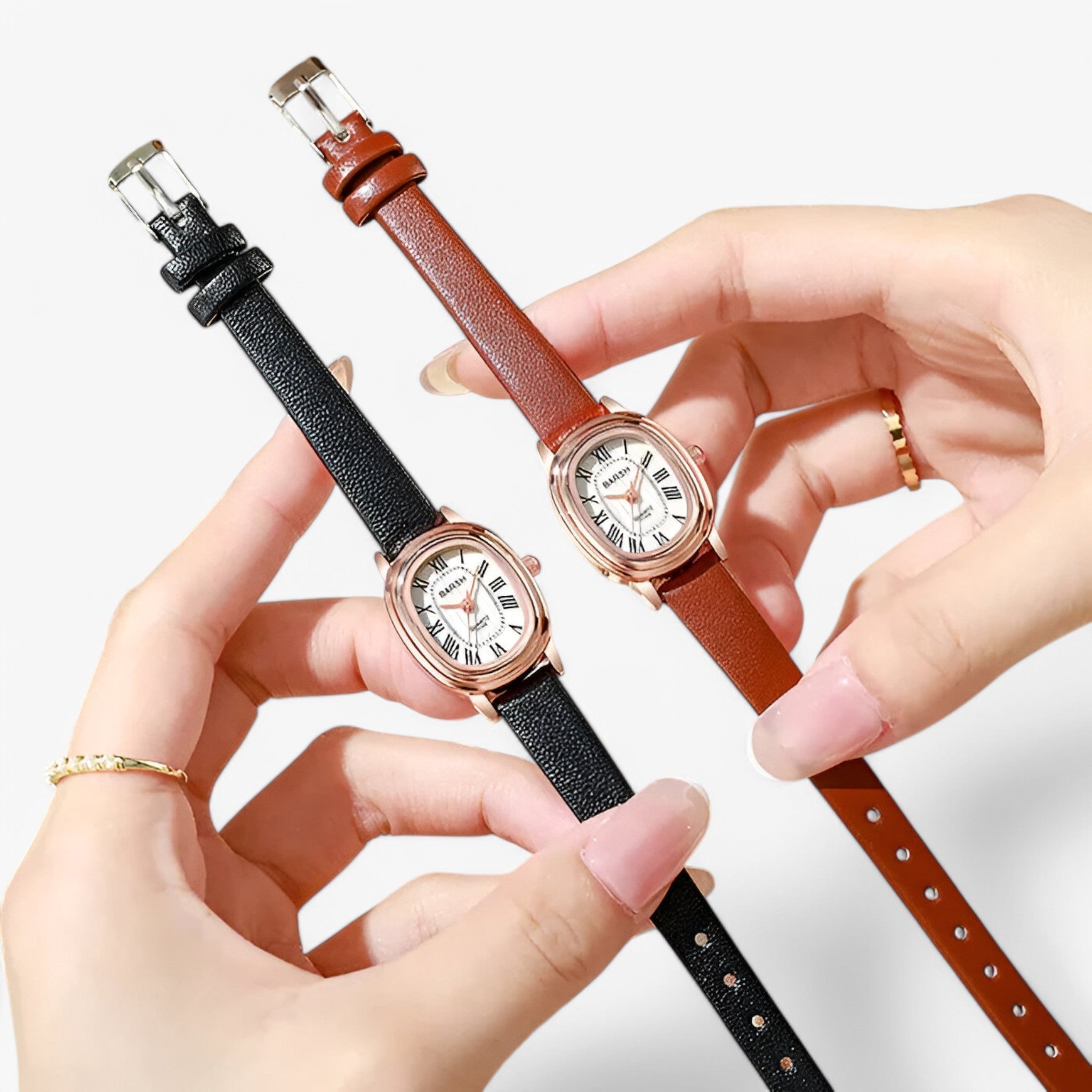Ingrid | Kvarts dameur med oval urskive - - watches - {{ product_tags }