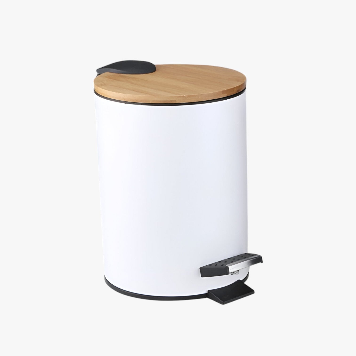 Ysabelle | Stilfuld pedalspand – Soft Close & Bambus låg - WH - house & garden - {{ product_tags }