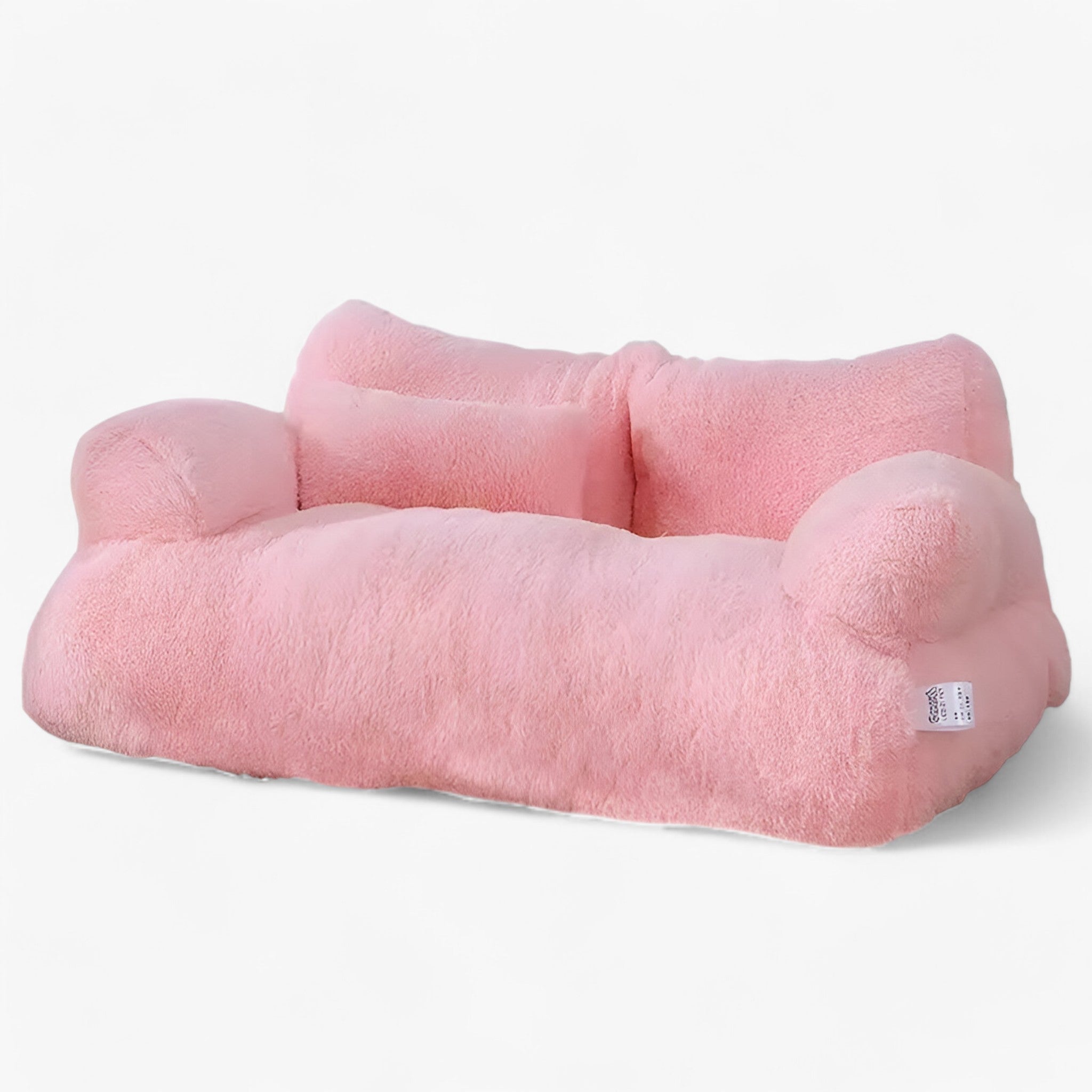 Luna | Luksuriøs Fløjl Kæledyrsseng til Komfort og Varme - Rosa - house & garden - {{ product_tags }