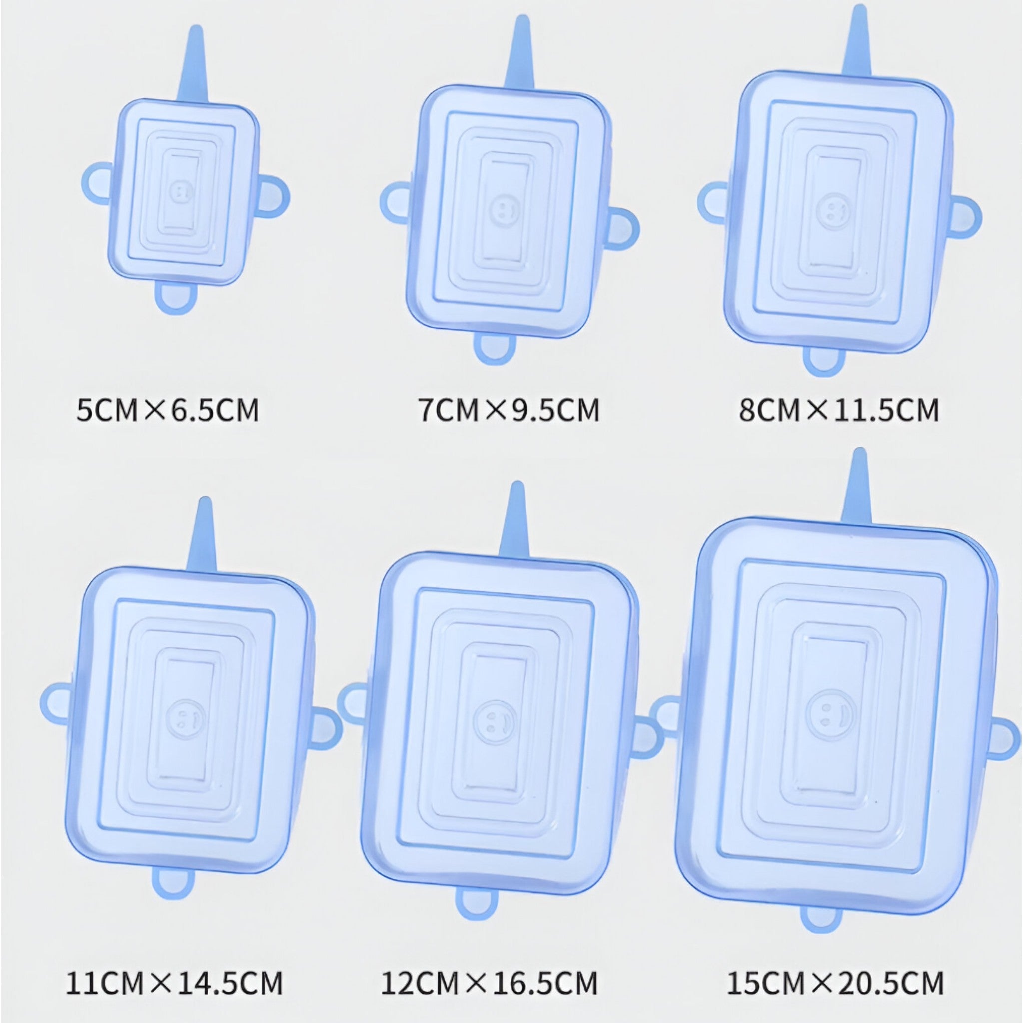 12 stk Silikone Dæk | Bæredygtige, genanvendelige maddække - - house & garden - {{ product_tags }