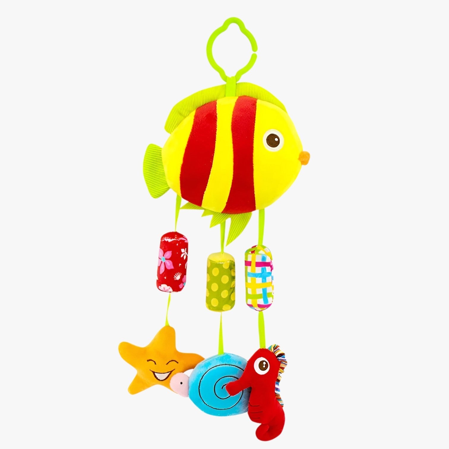 Jinx | Bløde Raslelegetøj til Vogn for Sensorisk Udvikling - Guldfish - baby - {{ product_tags }