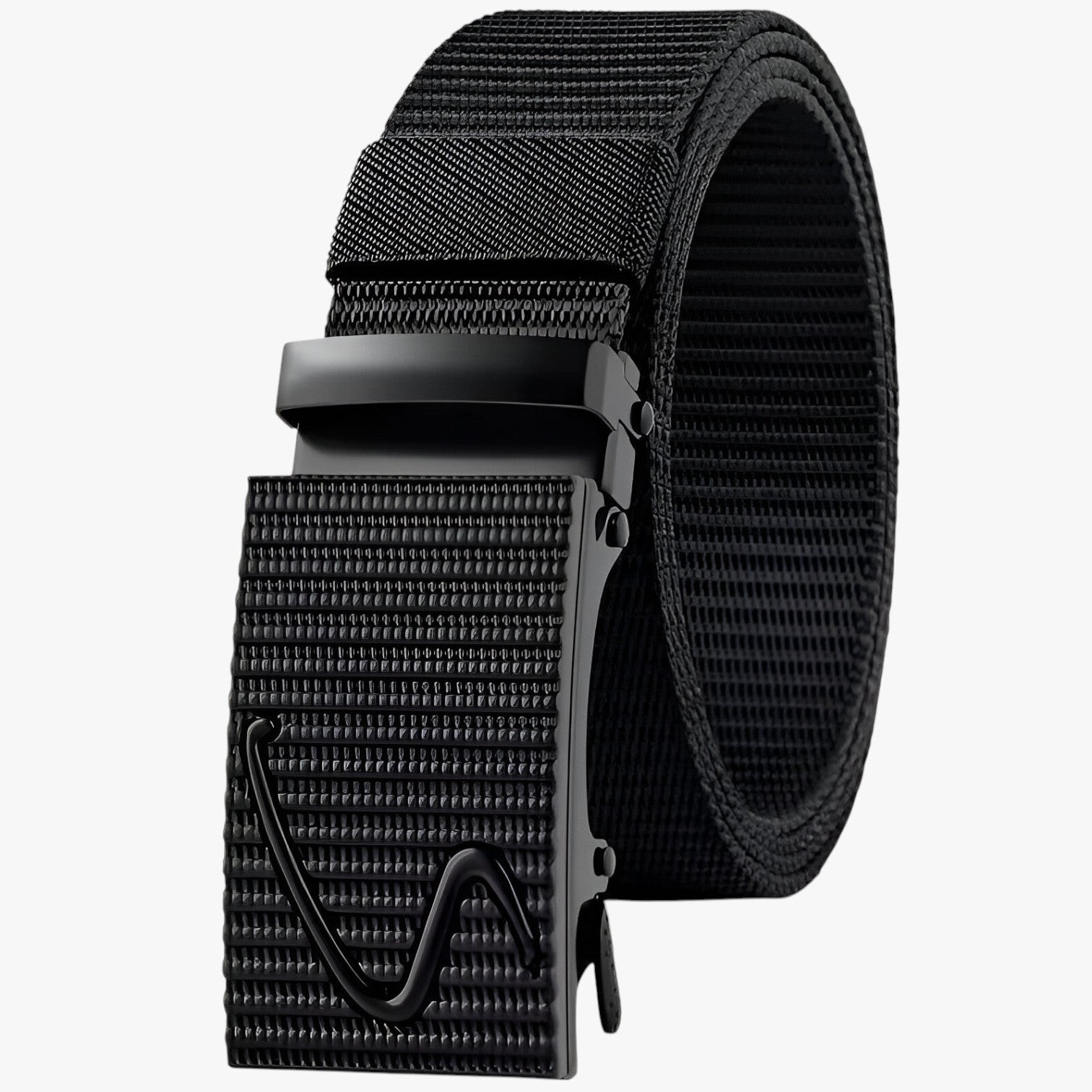 Alvin | Mandlig nylon taktisk bælte: komfort, stil og holdbarhed - Sort-B - men's fashion - {{ product_tags }