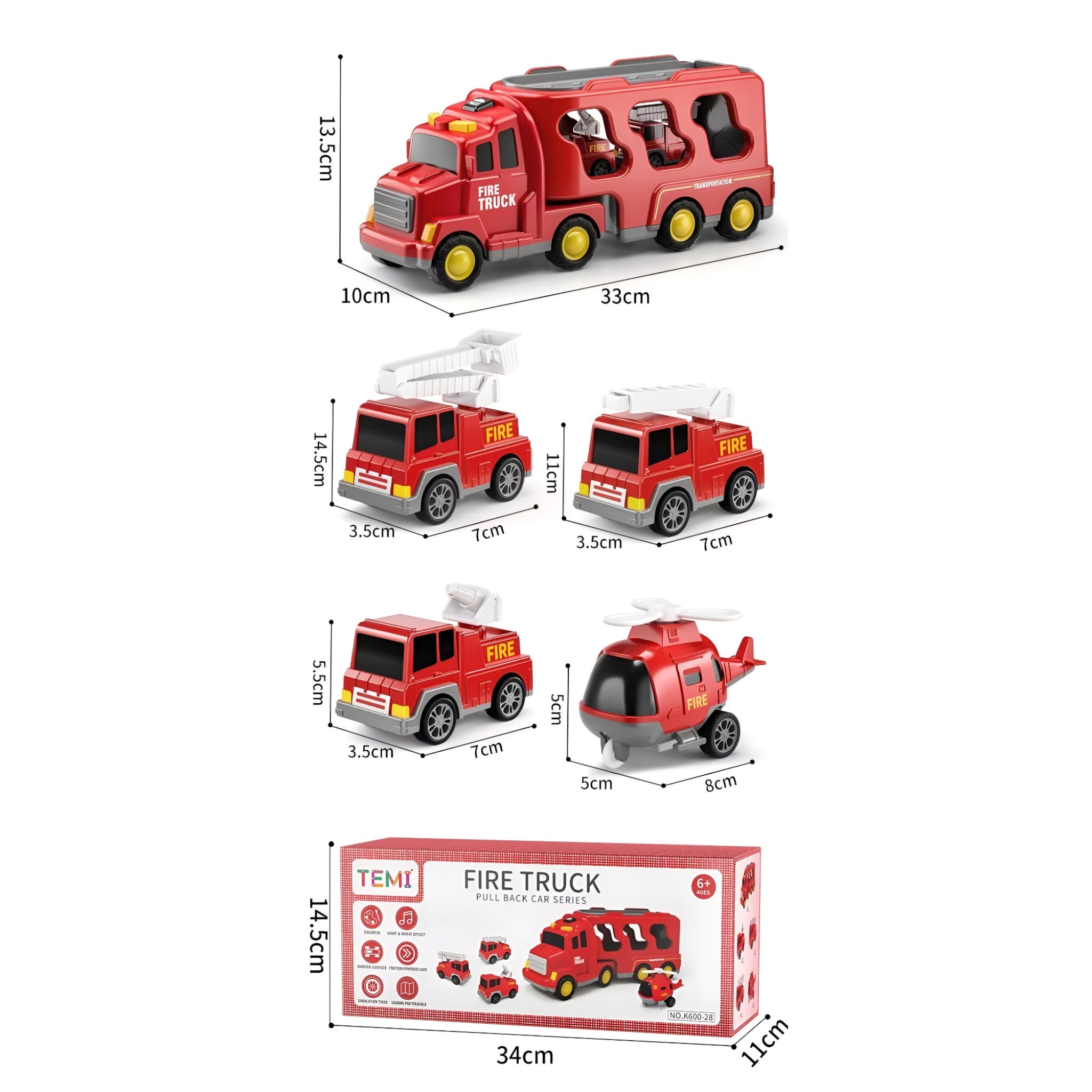 TruckPlayoo | Lastbil Legetøj - - baby - {{ product_tags }