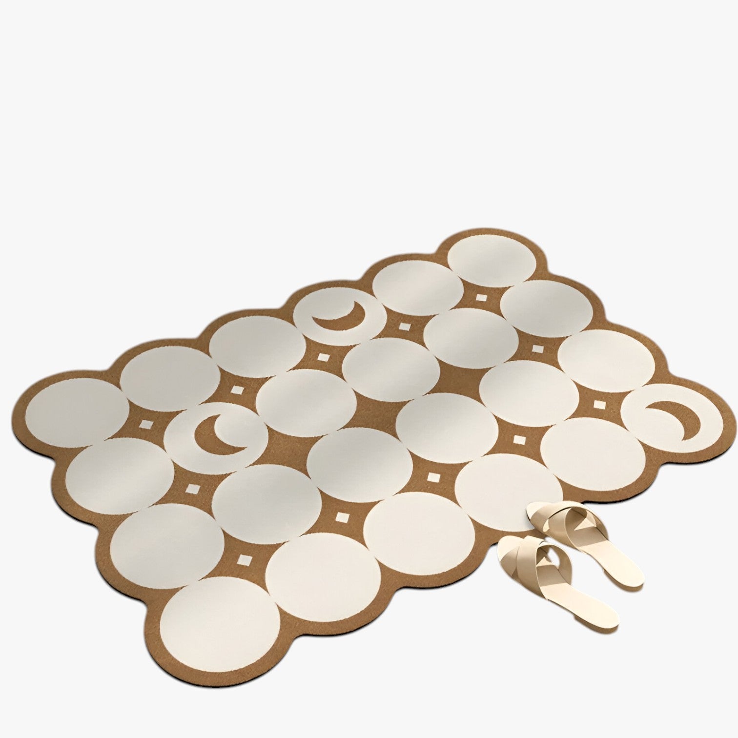 Danica | Luksus Diatomit Bade måtte – Hurtig tørring & Antiskrid Komfort - Stil 4 - house & garden - {{ product_tags }
