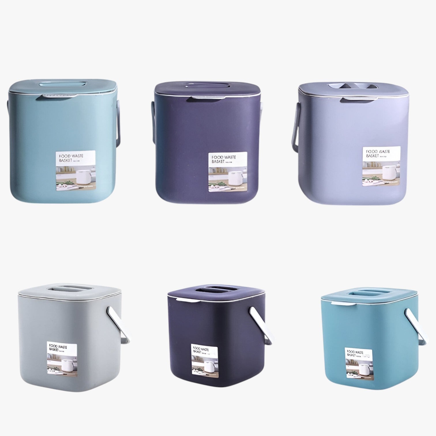 Kristi | Lugtfrie og Nemme Kompostbøtte med låg - - house & garden - {{ product_tags }