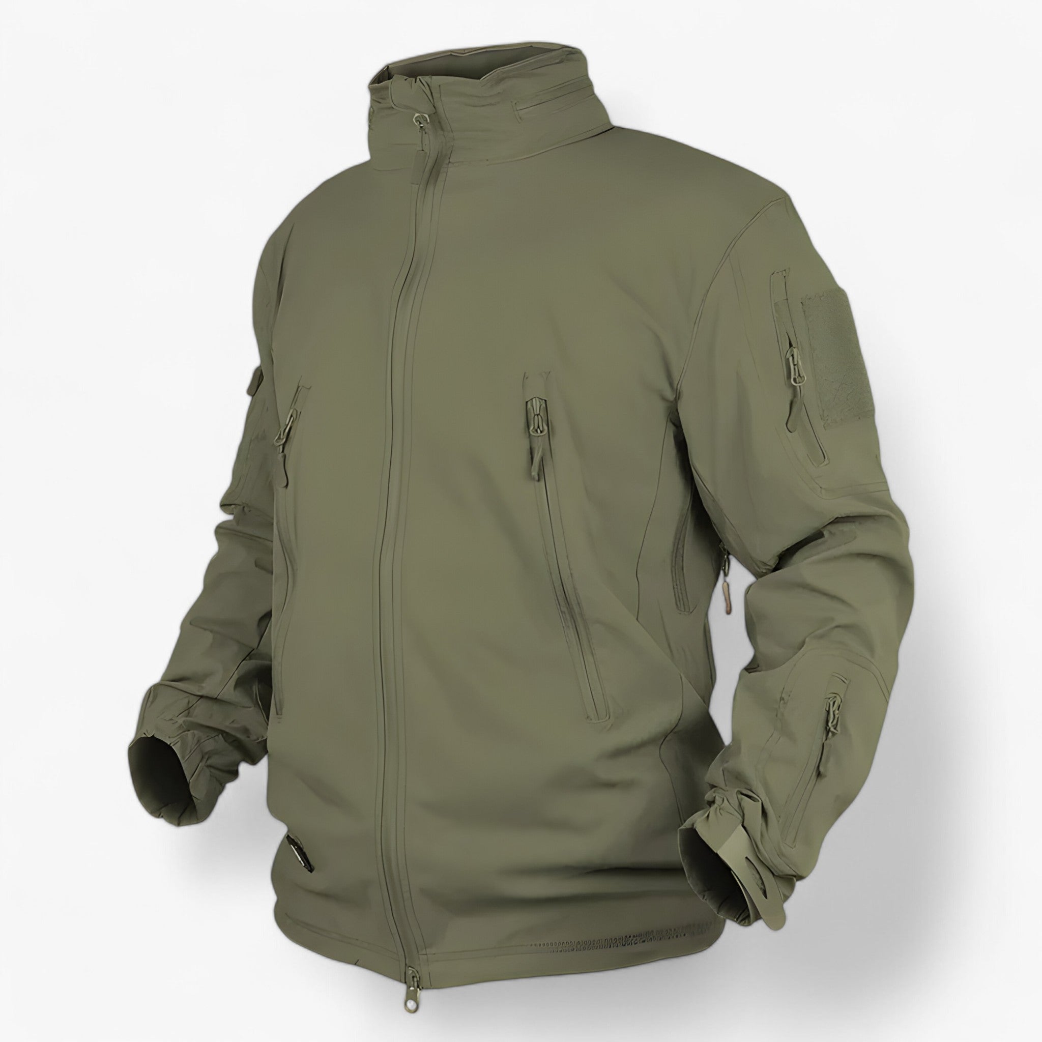 Victor | Taktisk Softshell Jakke – Varm, Vandtæt og Militærinspireret - Hærgrøn - men's fashion - {{ product_tags }