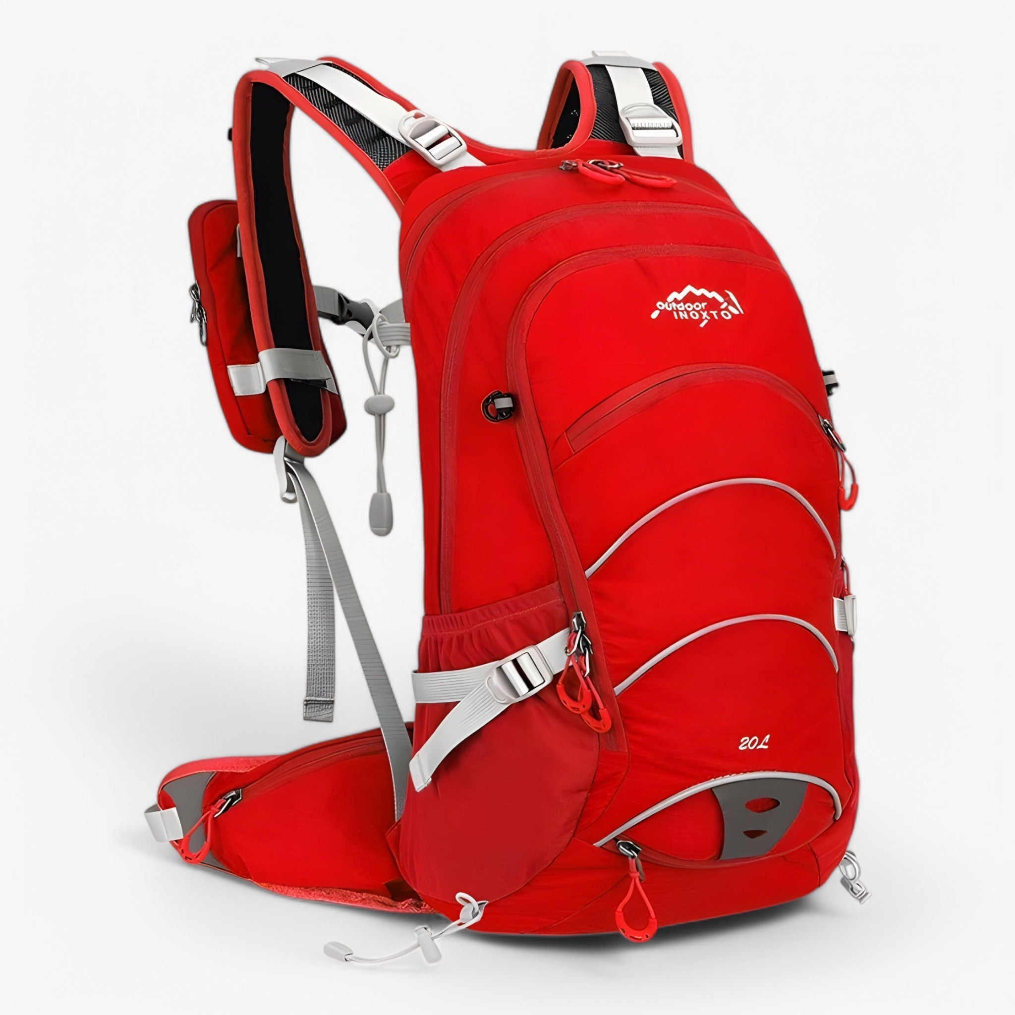 Vandtæt 20L trekkingrygsæk til udendørs aktiviteter - Rød - Vandtæt 20L trekkingrygsæk til udendørs aktiviteter - €25 - {{ product_tags }