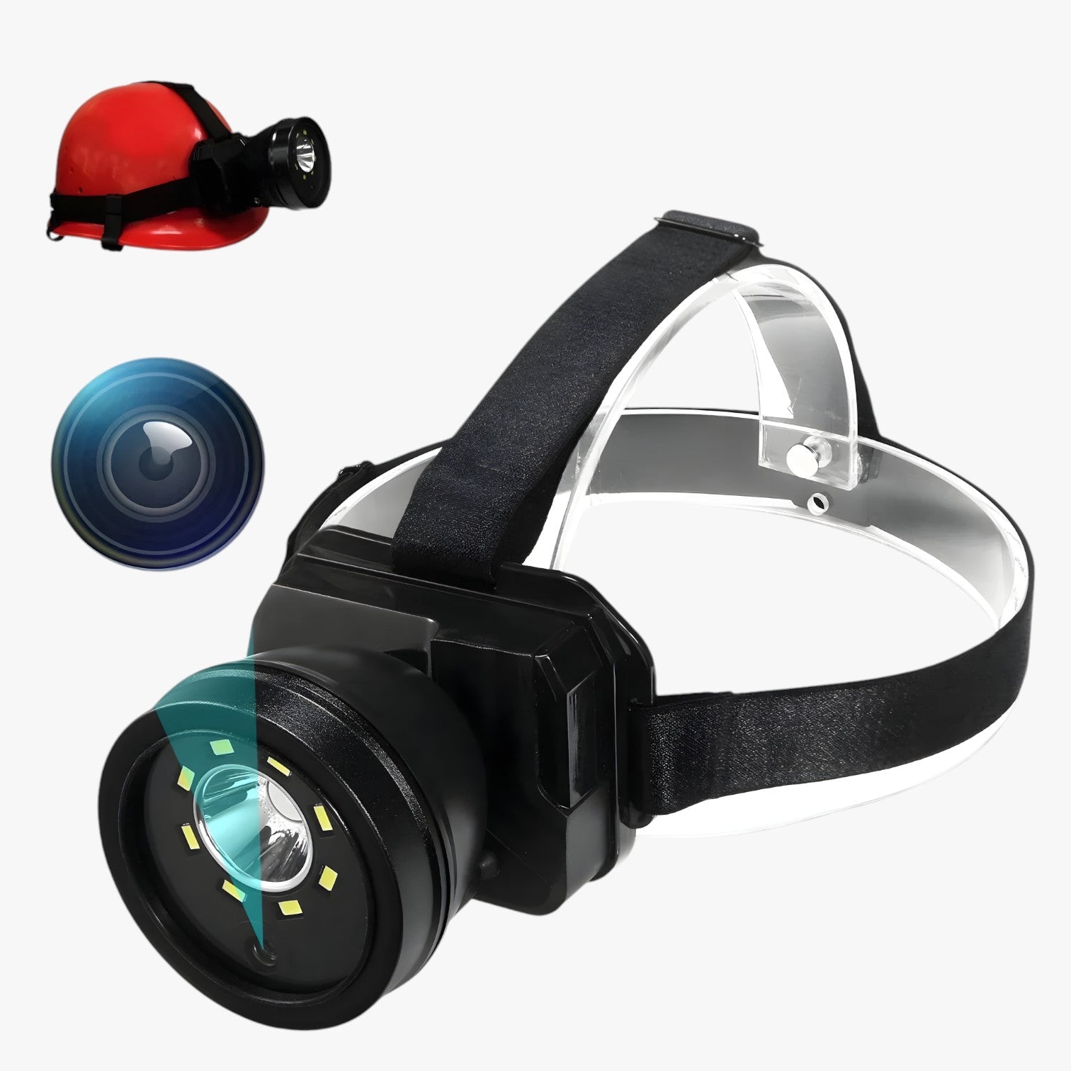 Bram | Full HD Hovedlyskamera – Håndfri optagelse - - gadgets - {{ product_tags }