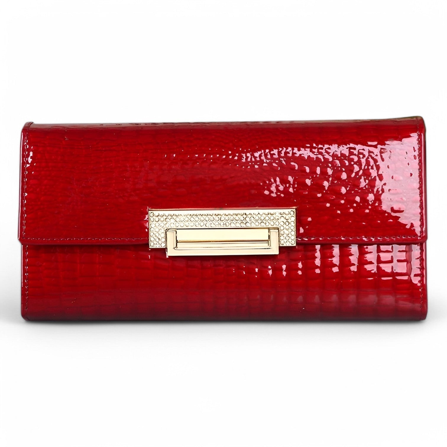 Kathryn | Elegant & Holdbar - Luksus Ægte Læder Damepung - rød pung damer - bags - {{ product_tags }