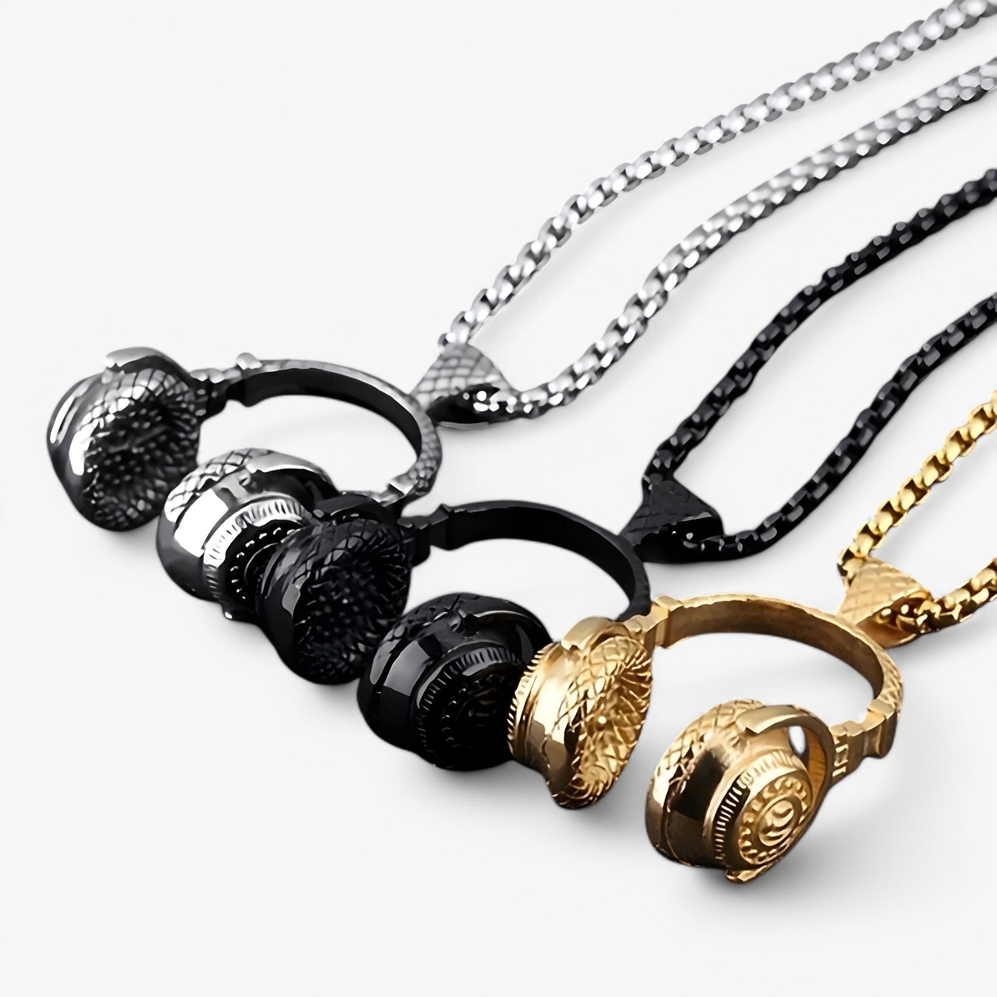 Jaxon | Punk hovedtelefon kæde – Cool og stilfuld statement - - other - {{ product_tags }
