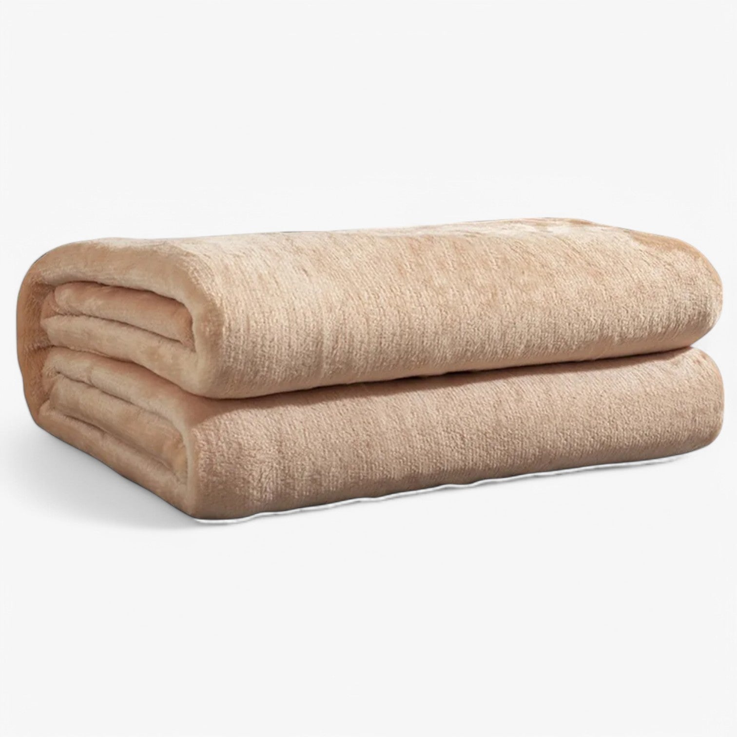 Lyra | Flanell blød tæppe – Varme og komfort til ethvert rum - Camel - house & garden - {{ product_tags }