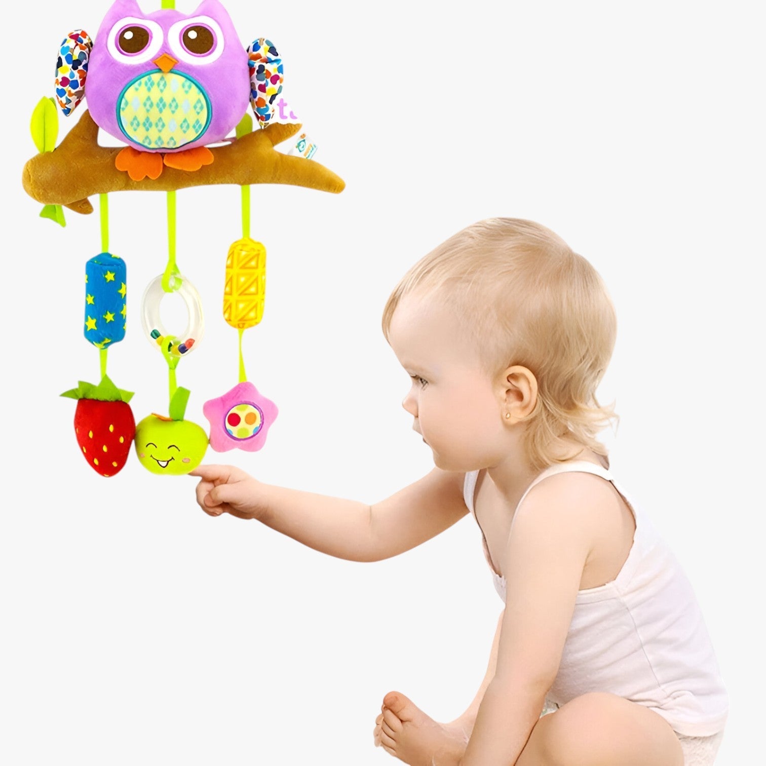 Jinx | Bløde Raslelegetøj til Vogn for Sensorisk Udvikling - - baby - {{ product_tags }