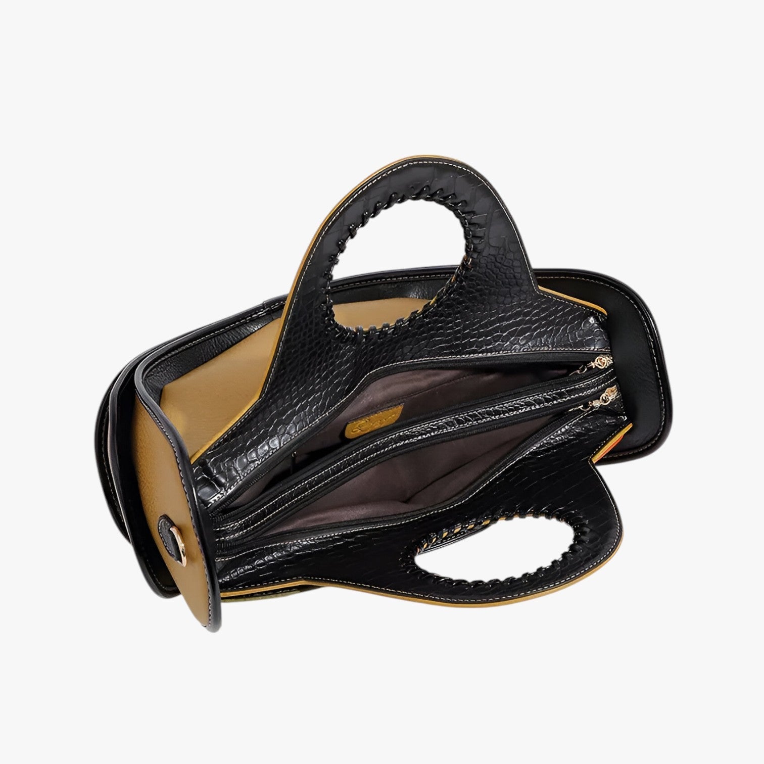 Valeria | Stor Læder Skuldertaske med Rummelige Opbevaringslommer - - bags - {{ product_tags }