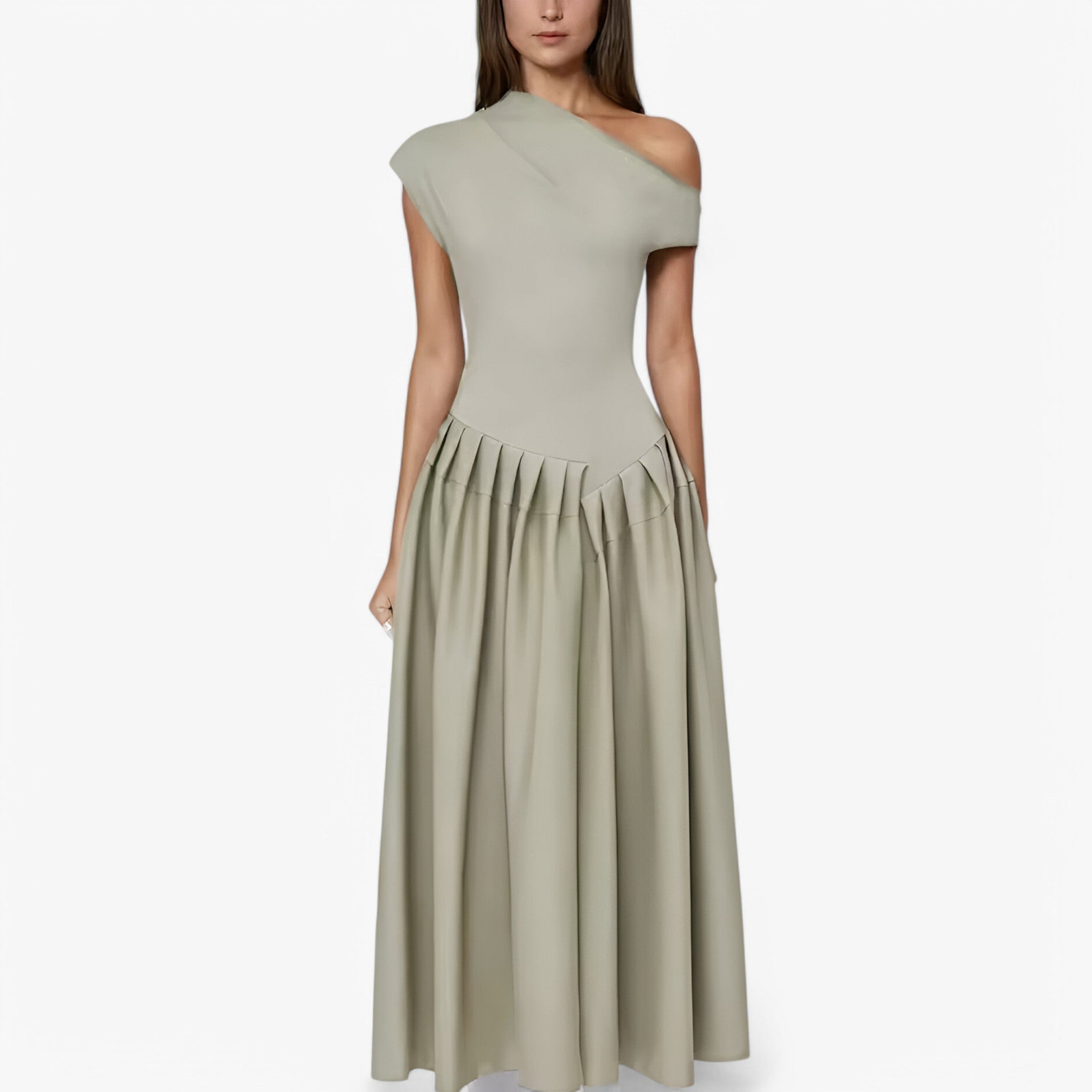 Sophia | Stropløs sexet kjole - Grå - women's fashion - {{ product_tags }