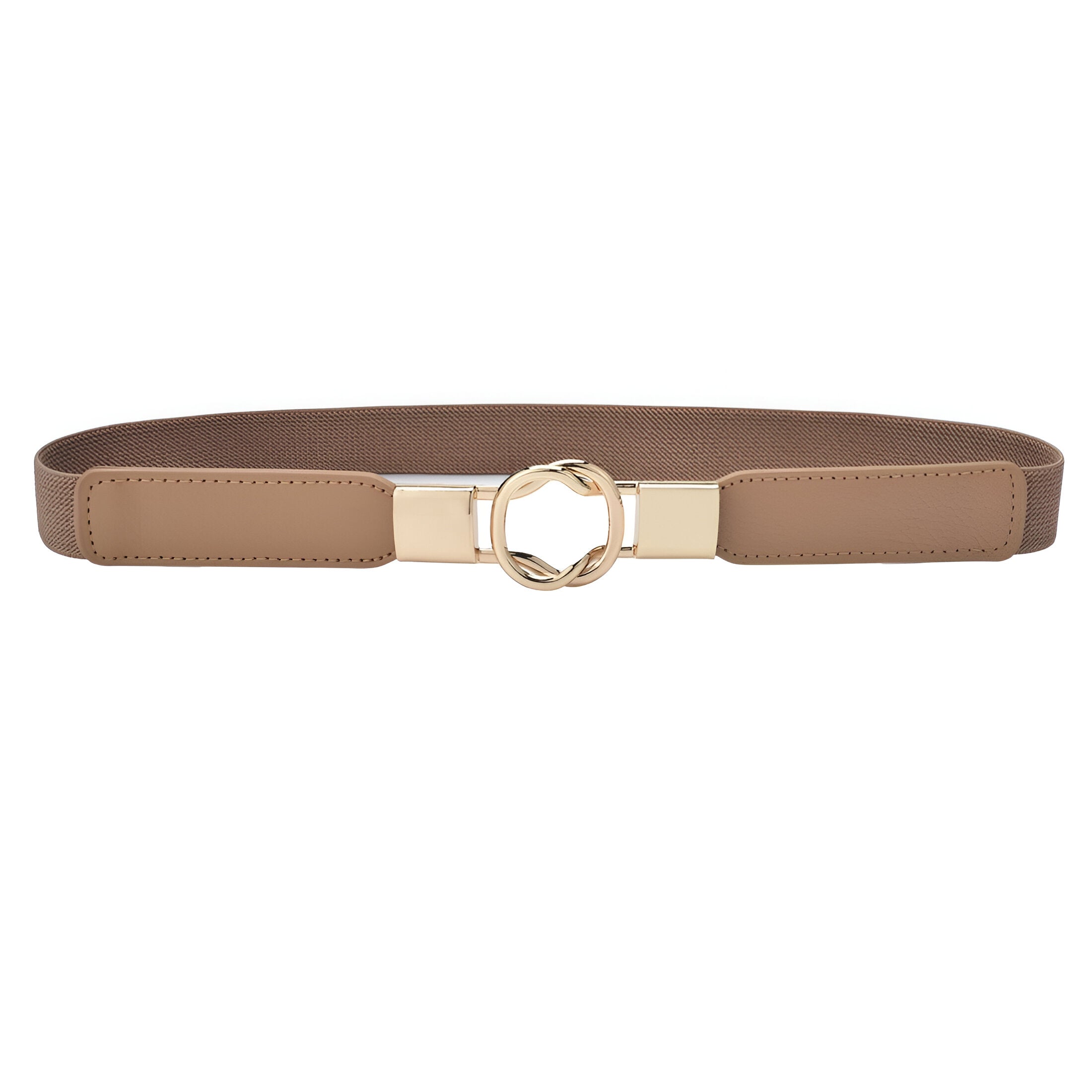 Ivy | Tynd elastisk talje til kjoler og store størrelser - Bred 3cm-2 Kaki - women's fashion - {{ product_tags }