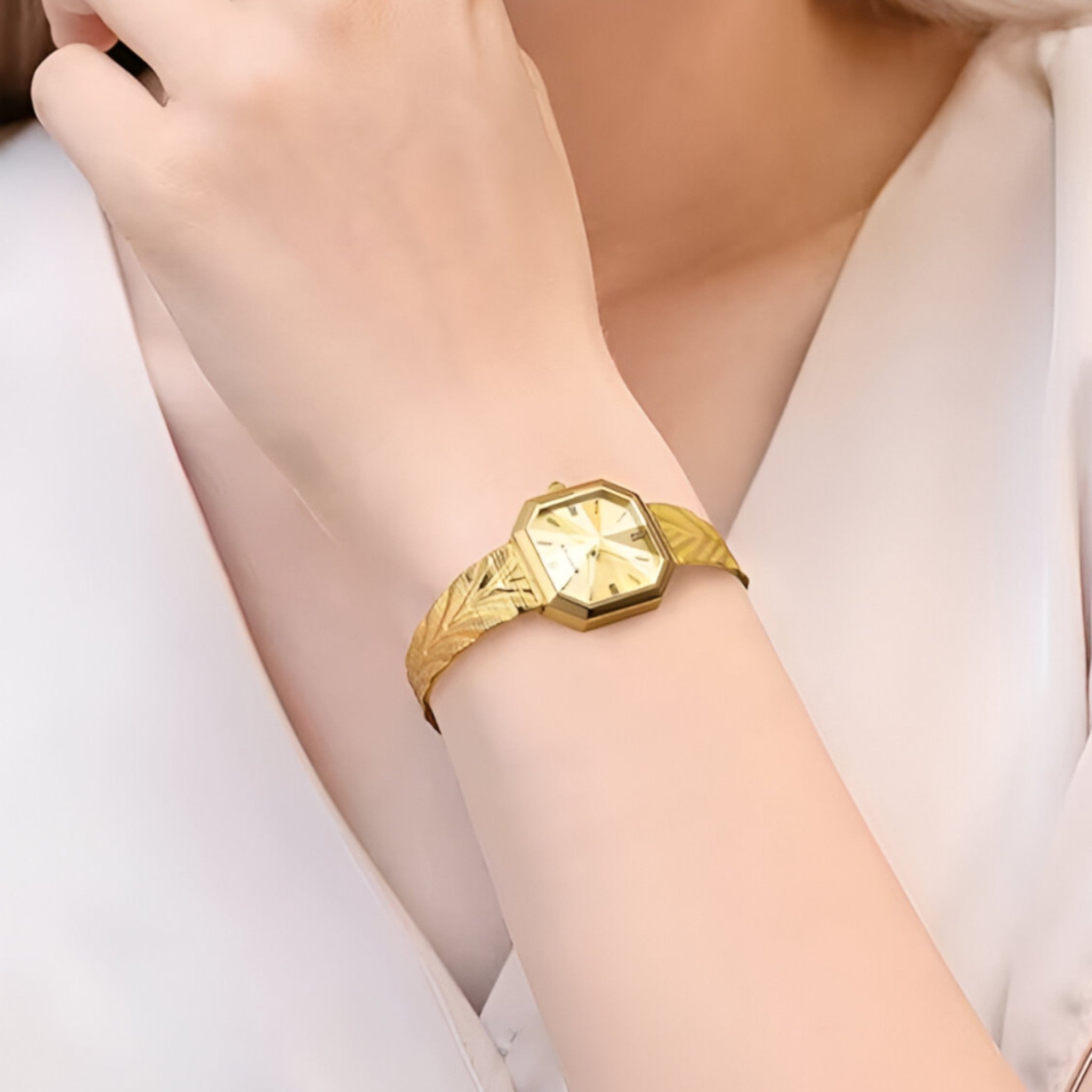 Elisa | Luksus ottekantet guldur - - watches - {{ product_tags }