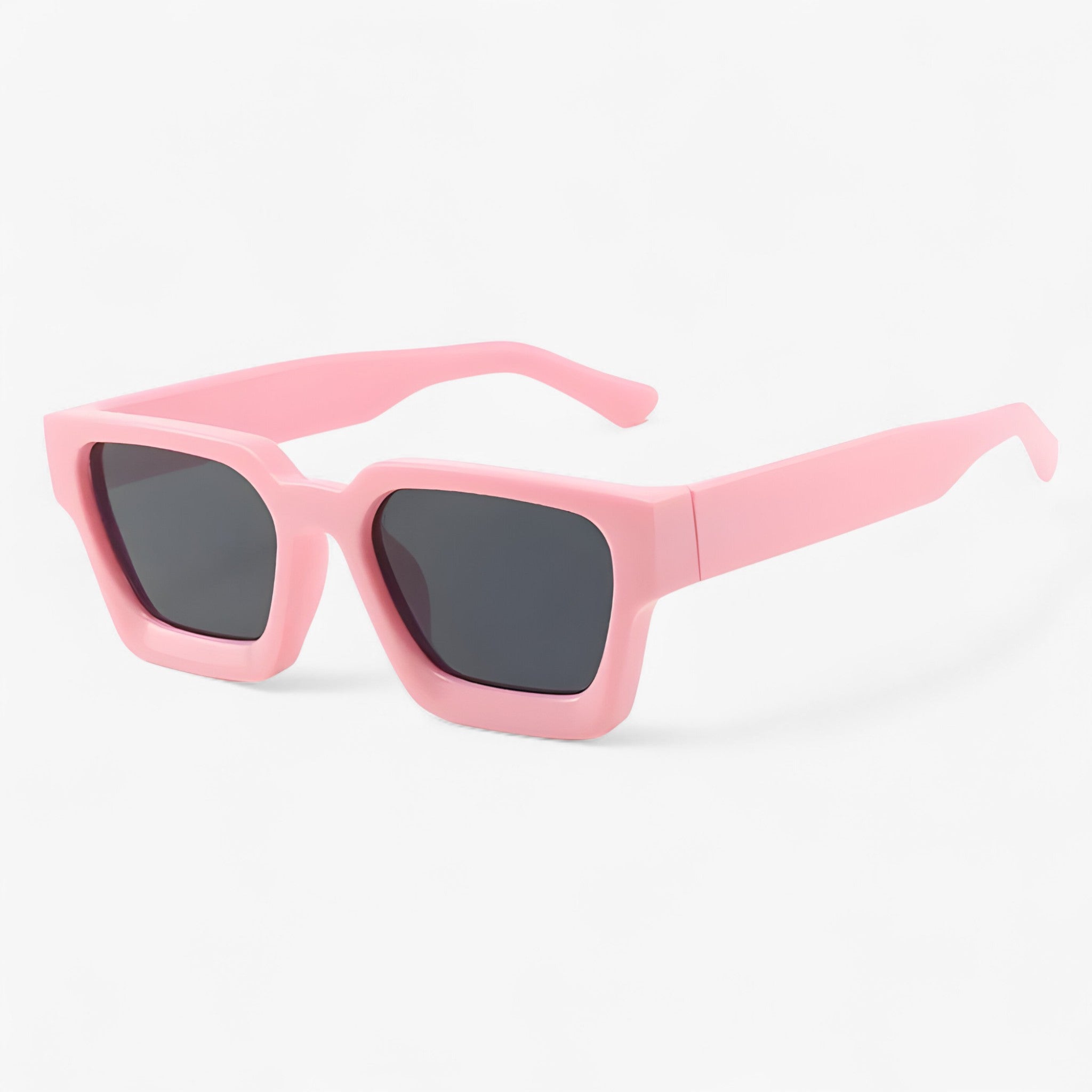 Otis | Retro firkantede solbriller til mænd - Lyserød Grå - Otis | Retro firkantede solbriller til mænd- €25 - {{ product_tags }