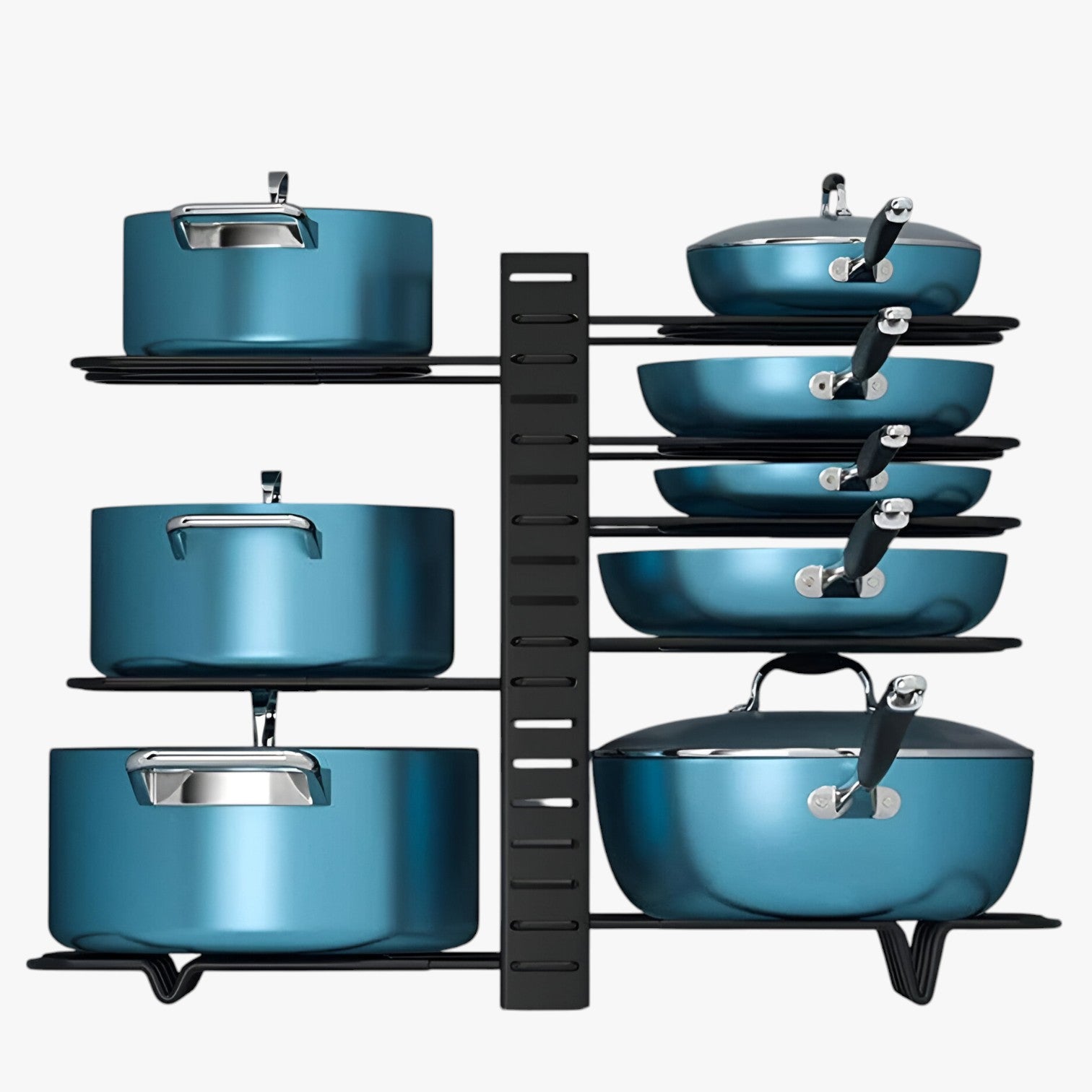 Leanna | 8-lags pandeholder – pladsbesparende og justerbar - - house & garden - {{ product_tags }