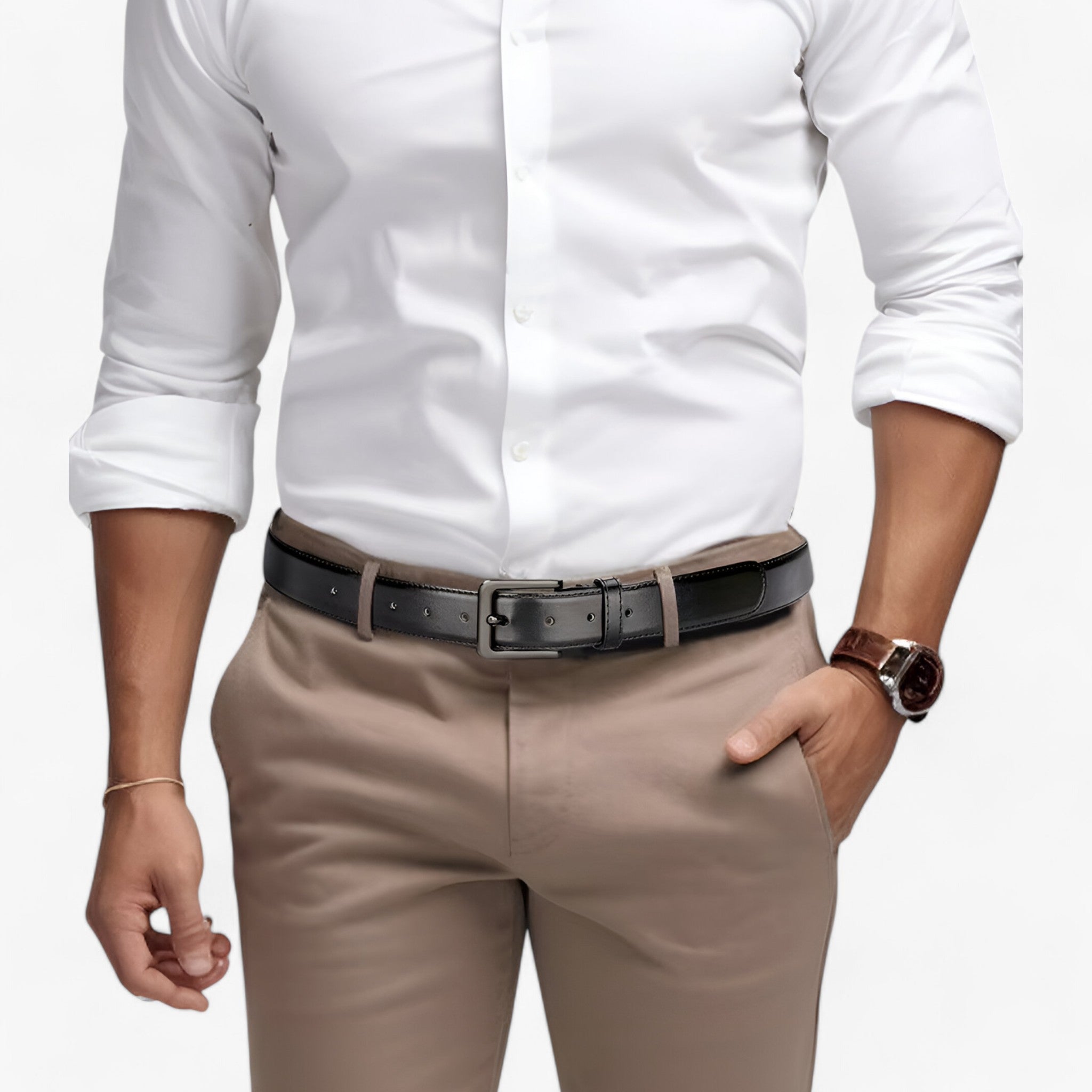 Elliot | Klassisk bælte - Elegant og klar til forretning - - men's fashion - {{ product_tags }
