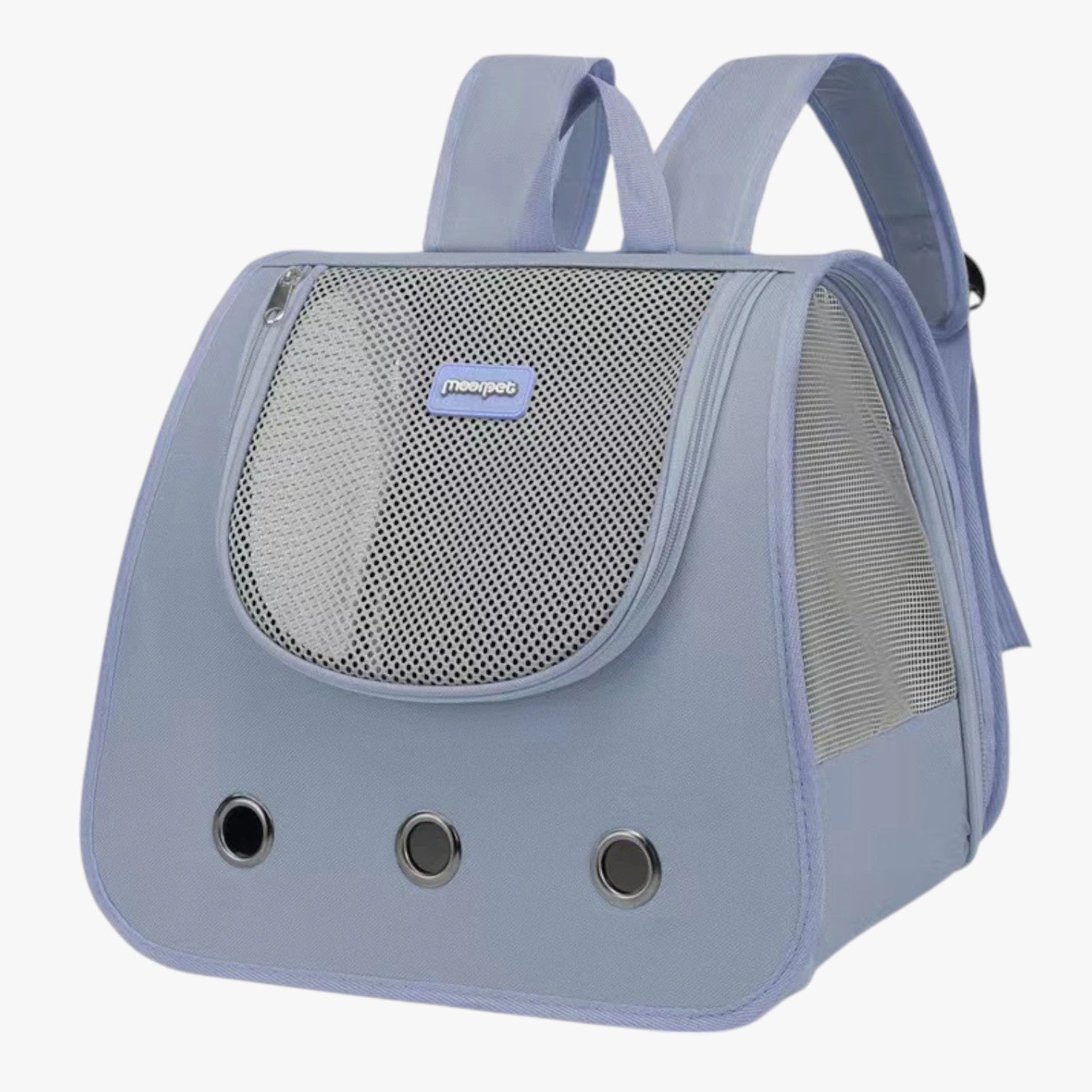 Lottie | Sammenklappeligt og åndbart hundetaskebag - Blå nebbiola - baby - {{ product_tags }