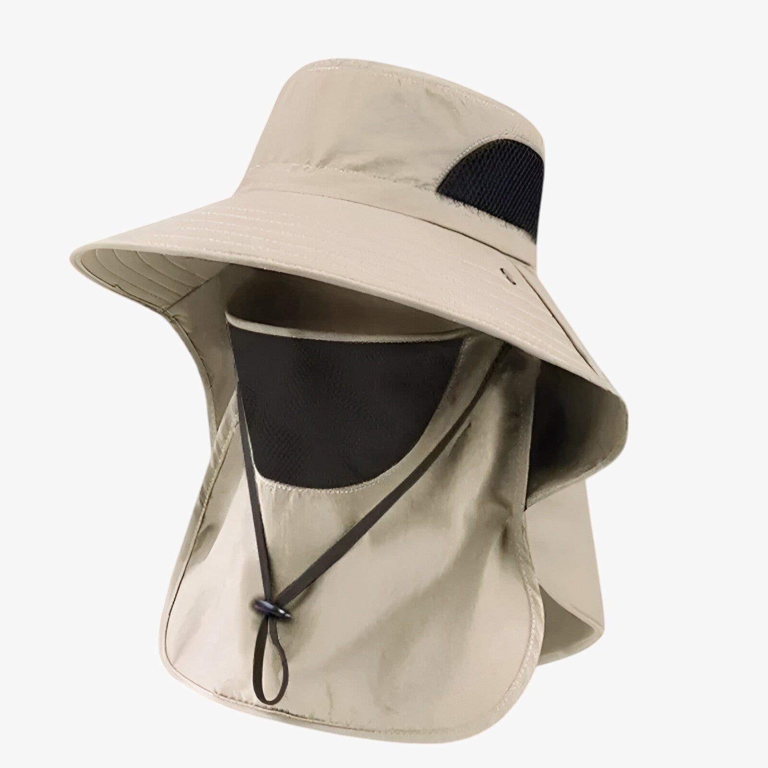 Dereck | UV-beskyttende Fiskerhat med Maske - khaki Én størrelse - men's fashion - {{ product_tags }